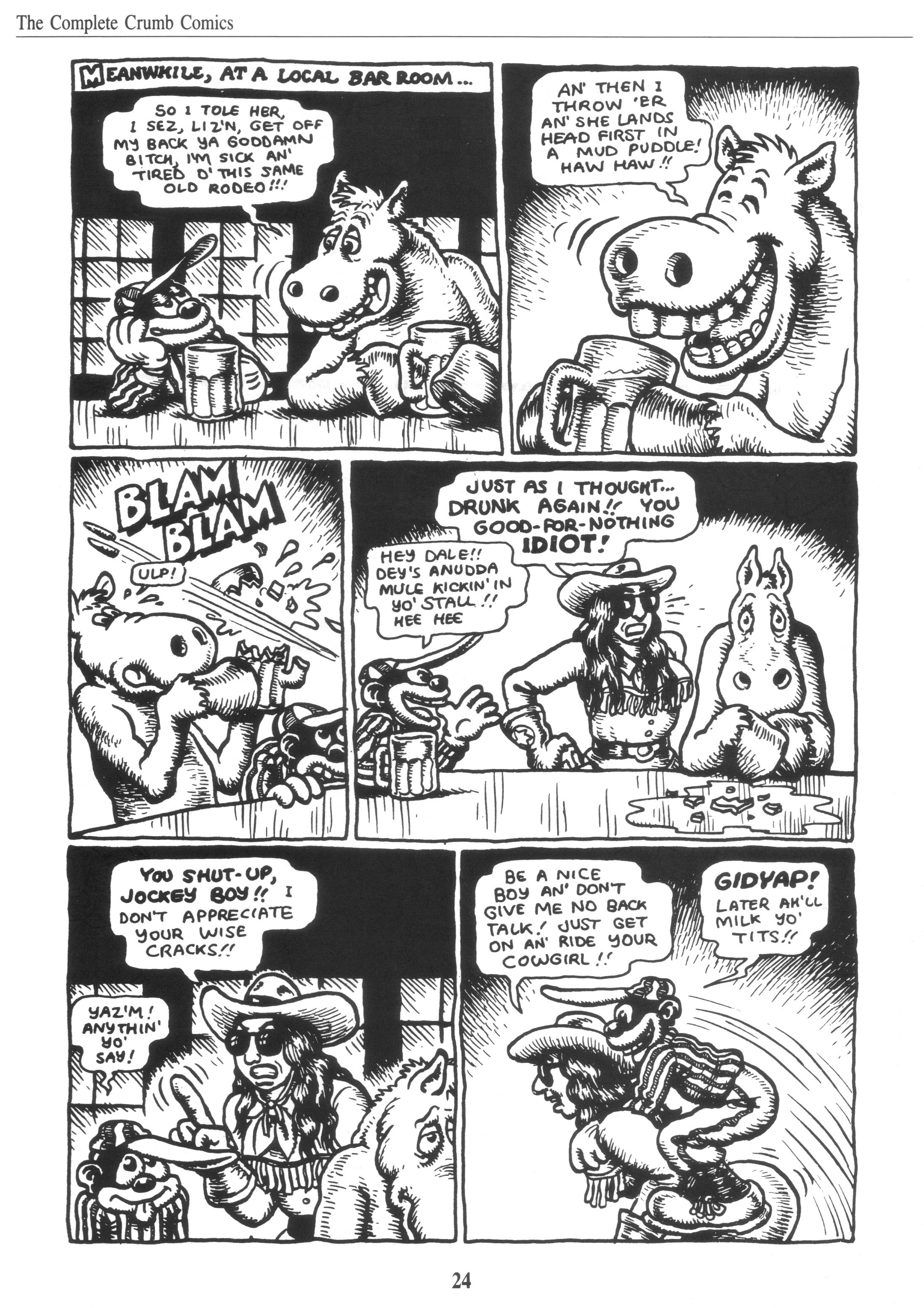 Read online The Complete Crumb Comics comic -  Issue # TPB 6 - 34