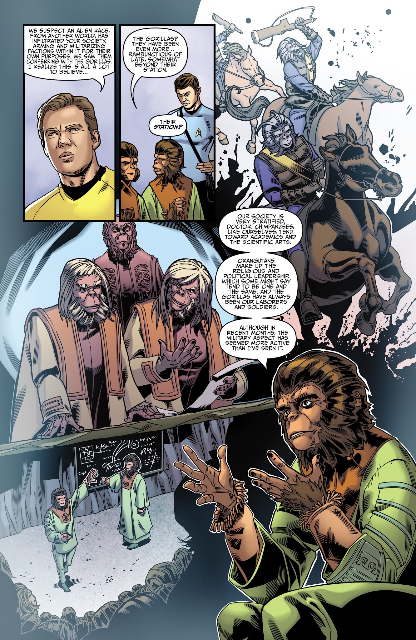 Read online Star Trek/Planet of the Apes: The Primate Directive comic -  Issue # _TPB - 43