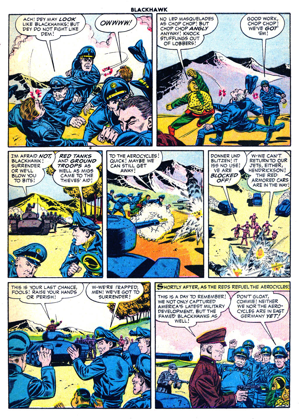 Read online Blackhawk (1957) comic -  Issue #107 - 9