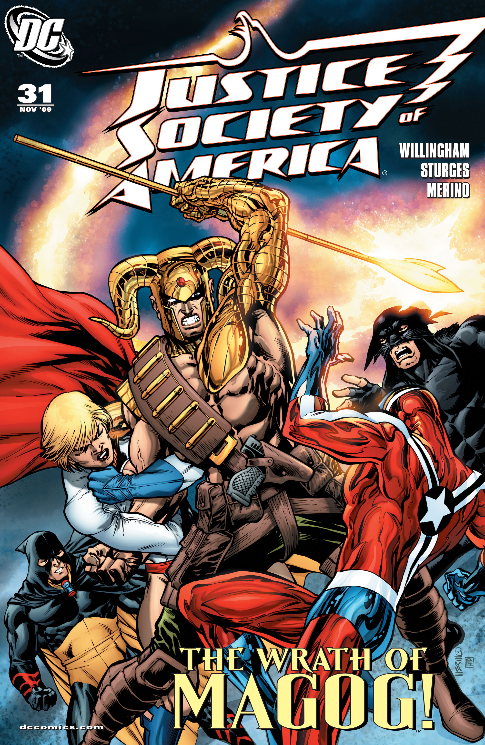 Read online Justice Society of America (2007) comic -  Issue #31 - 1