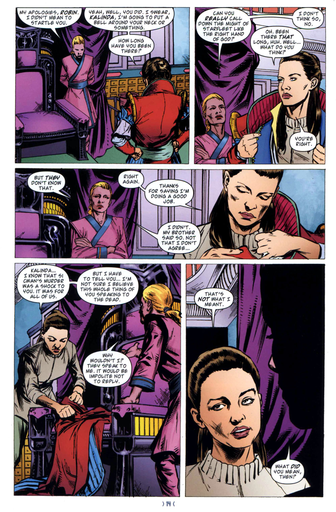 Read online Star Trek: New Frontier comic -  Issue #1 - 16