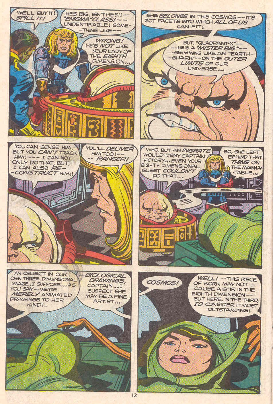 Read online Captain Victory and the Galactic Rangers (1981) comic -  Issue #9 - 16