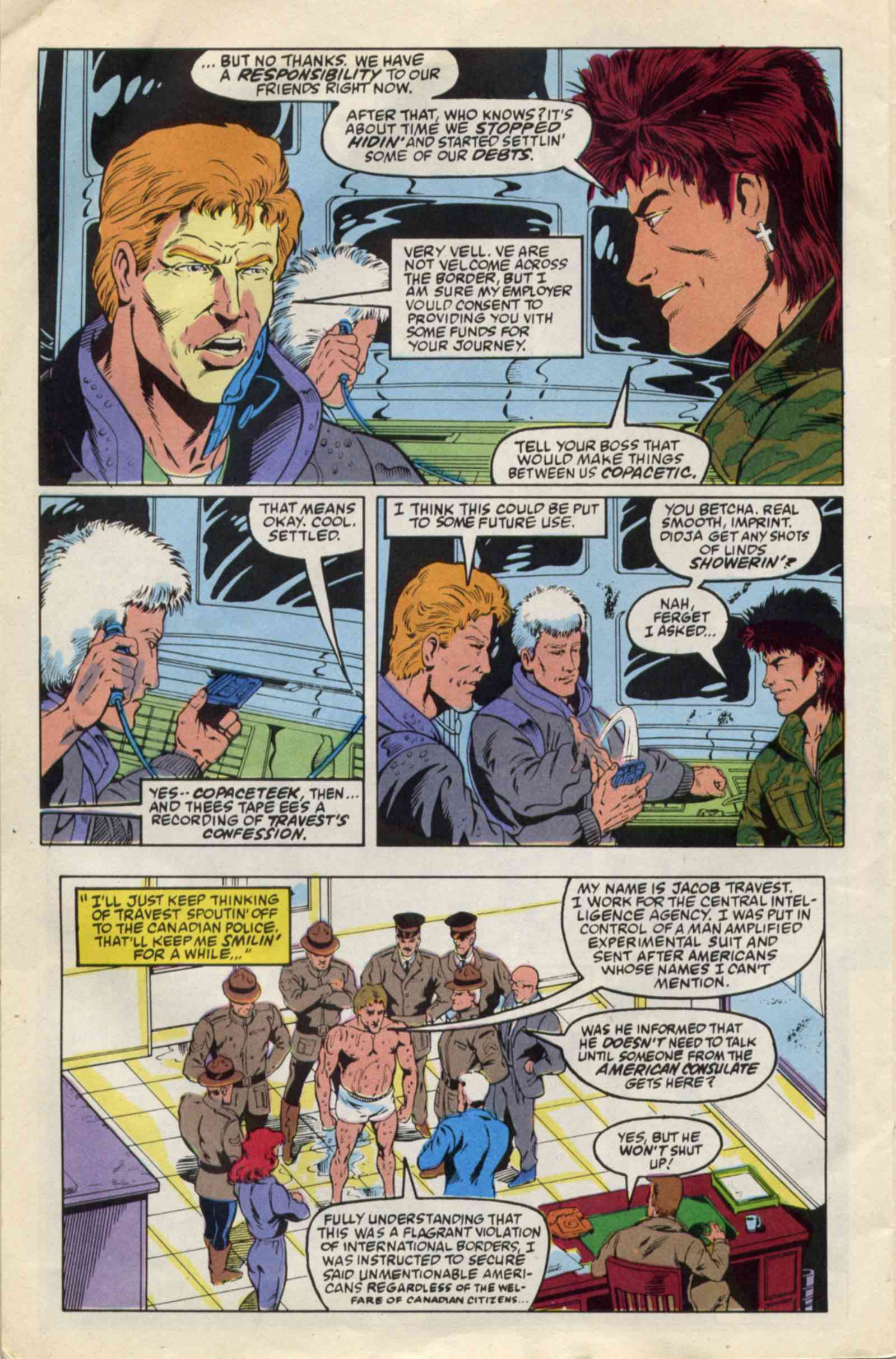 Read online Psi-Force comic -  Issue #21 - 25