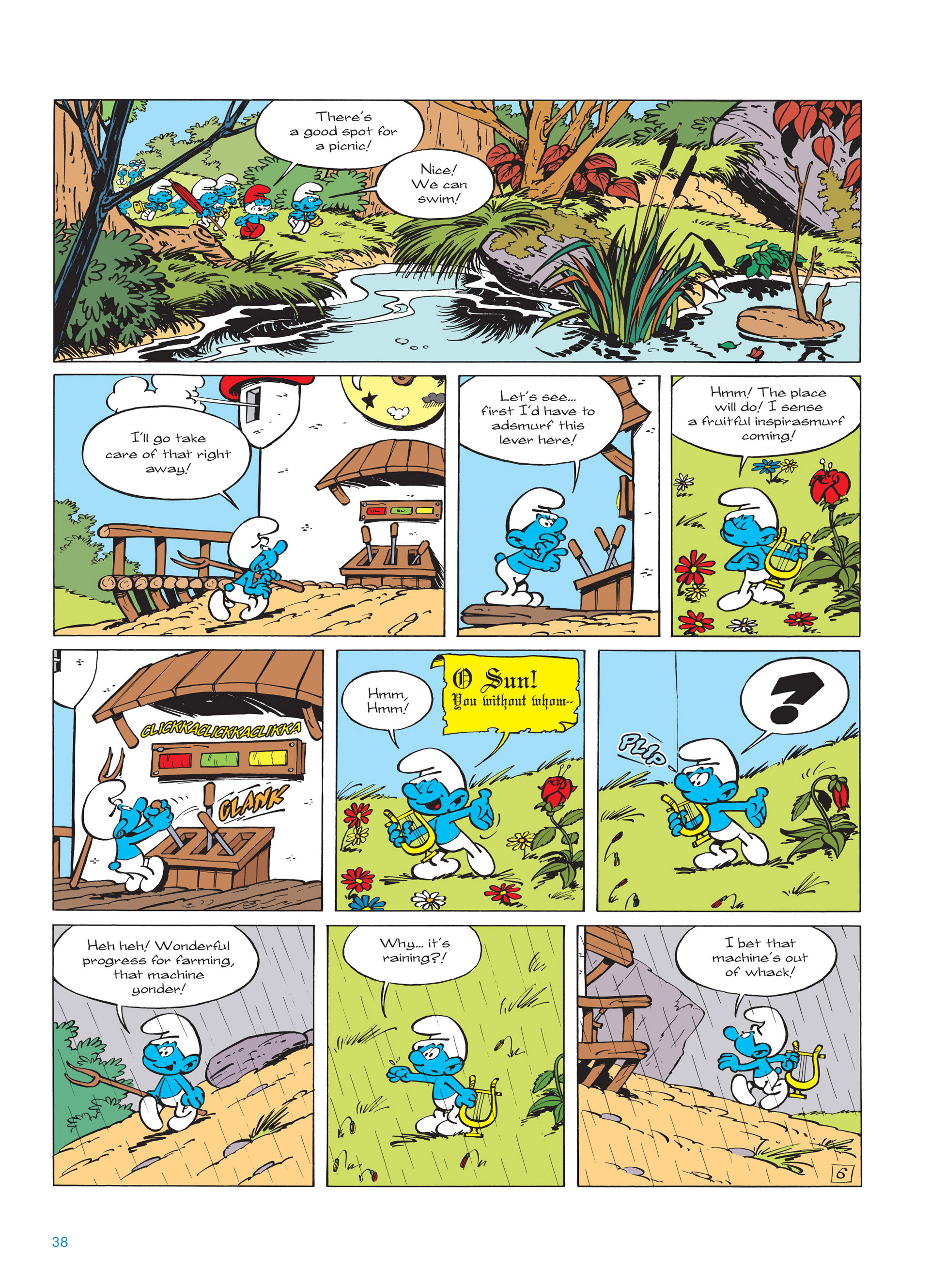 Read online The Smurfs comic -  Issue #14 - 39