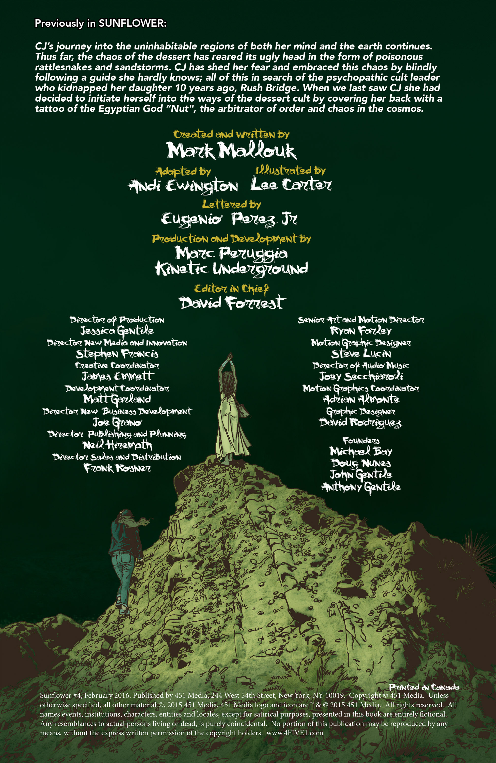 Read online Sunflower (2015) comic -  Issue #4 - 2