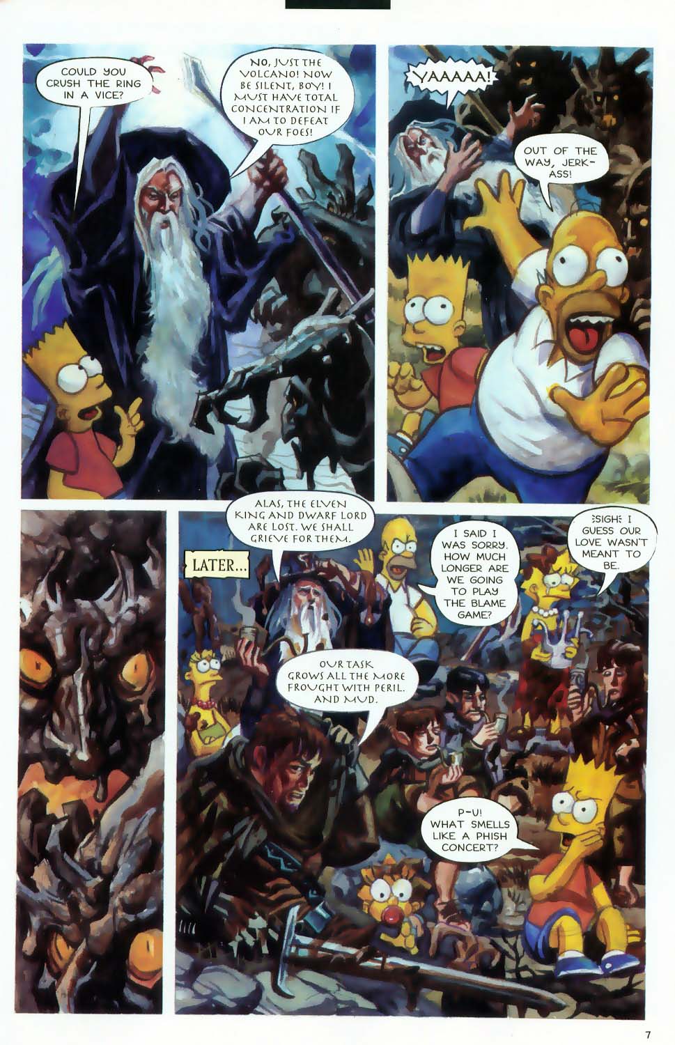 Read online Treehouse of Horror comic -  Issue #9 - 9