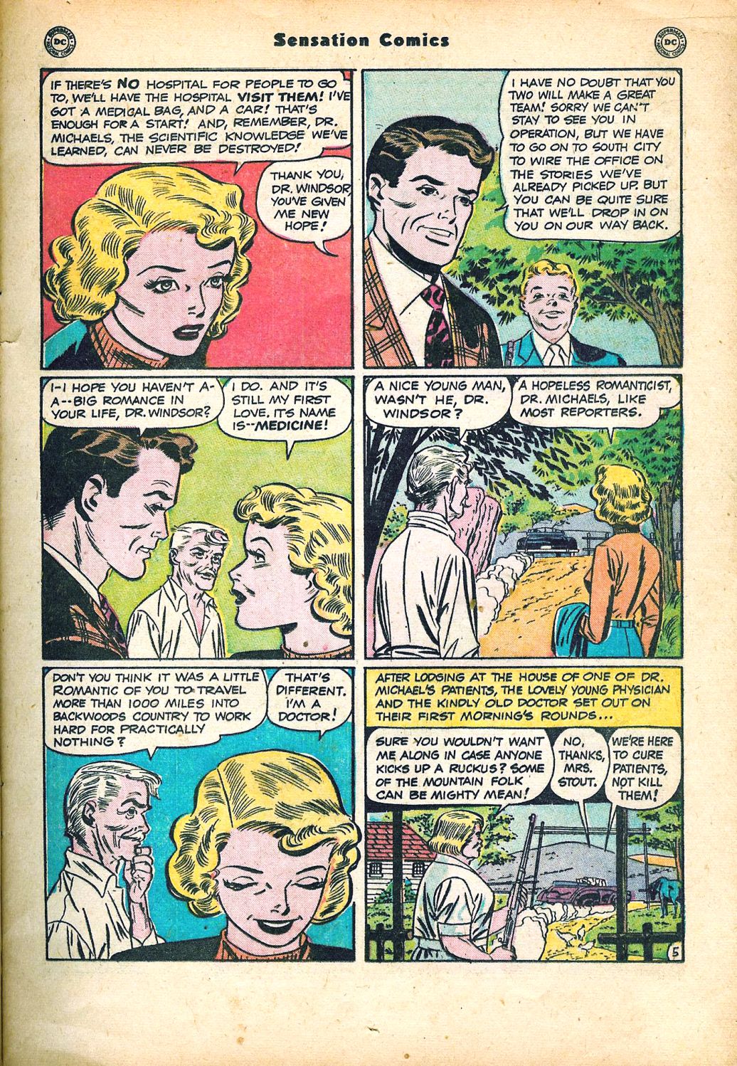 Read online Sensation (Mystery) Comics comic -  Issue #95 - 19