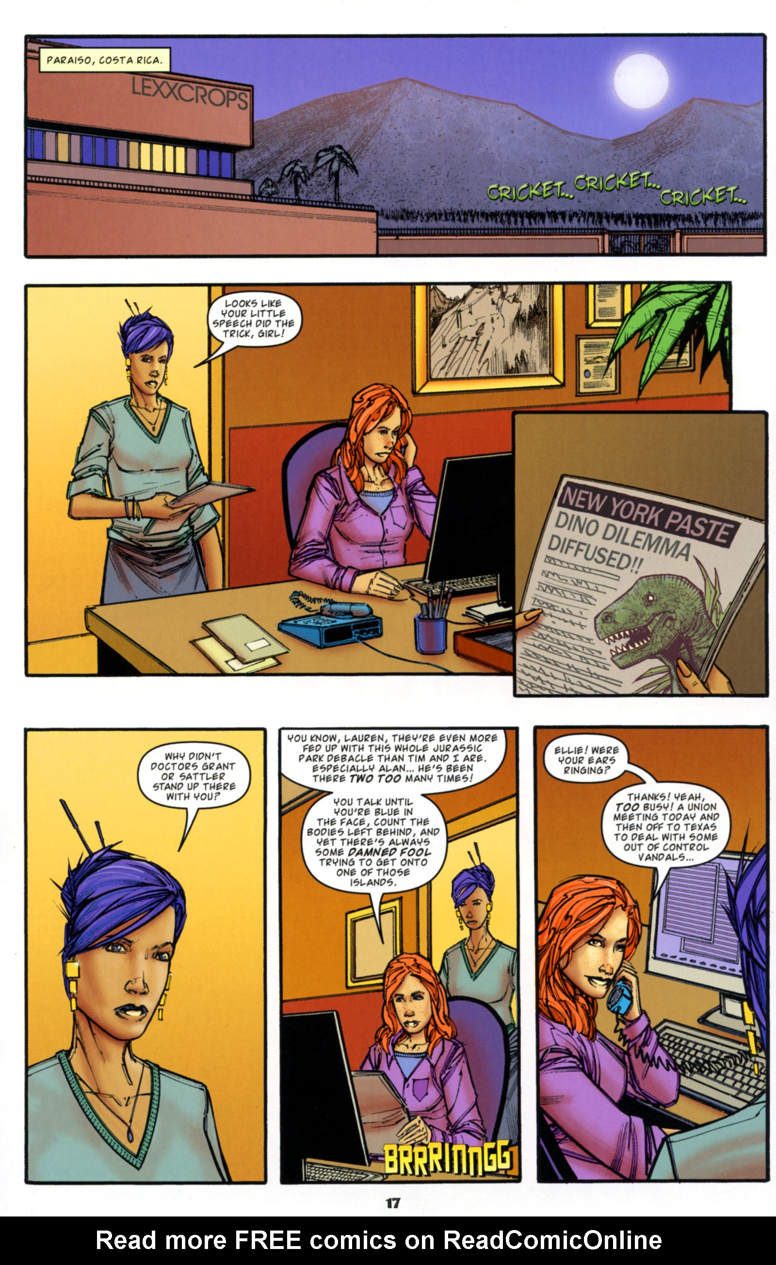 Read online Jurassic Park (2010) comic -  Issue #1 - 18