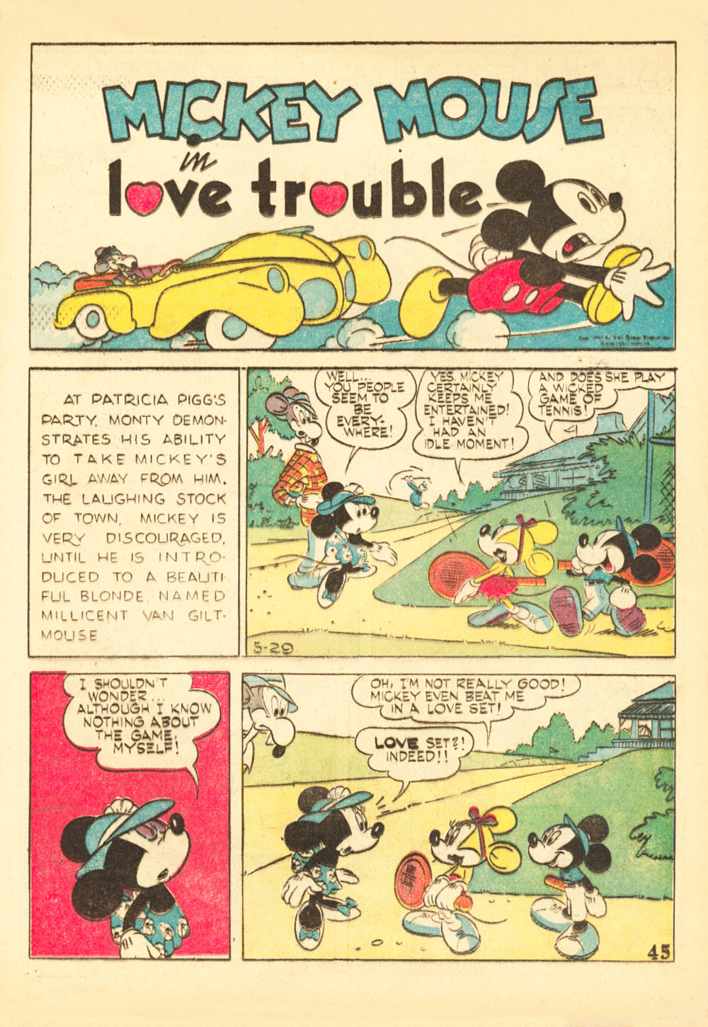 Read online Walt Disney's Comics and Stories comic -  Issue #38 - 47