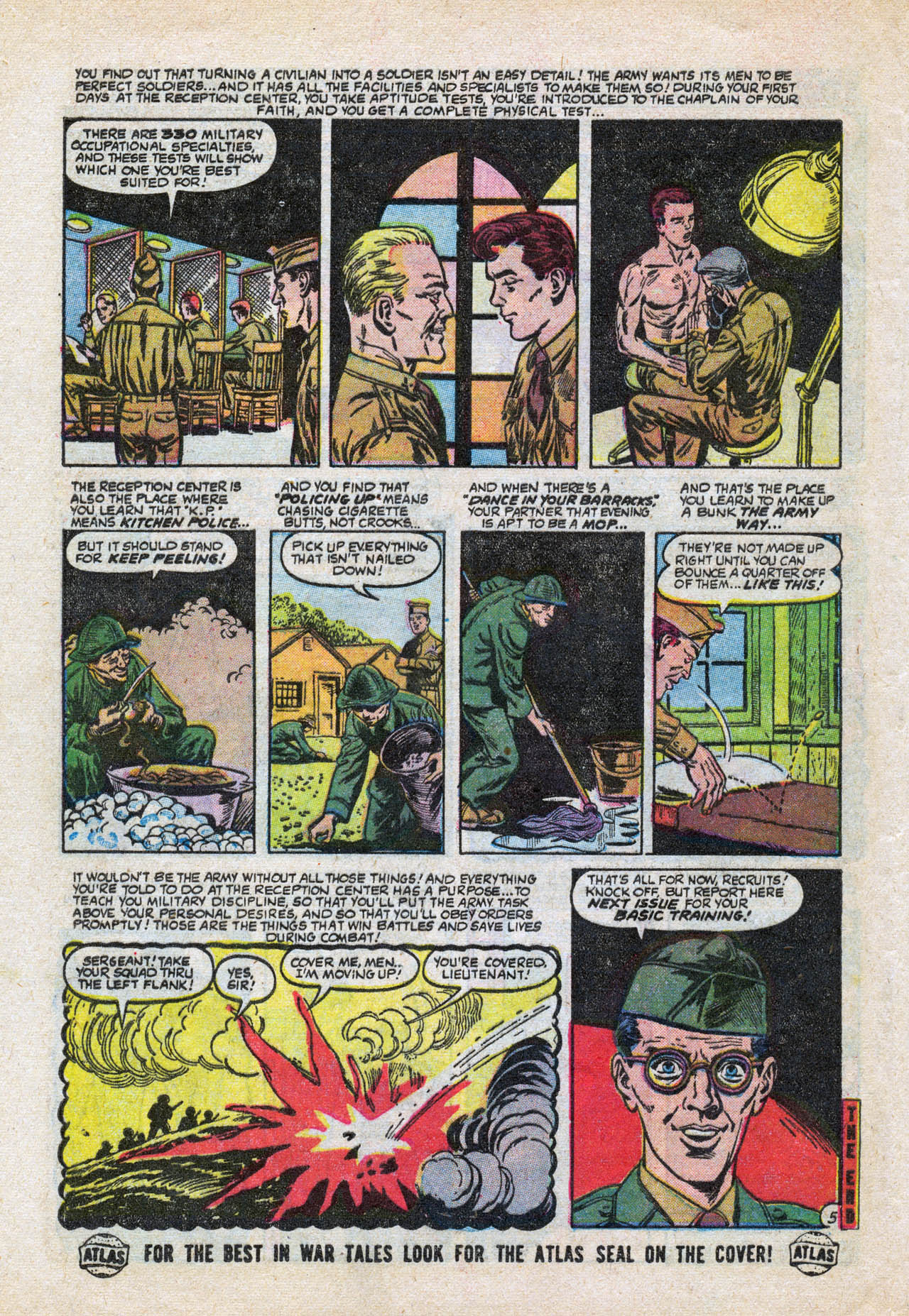 Read online Combat Casey comic -  Issue #22 - 24