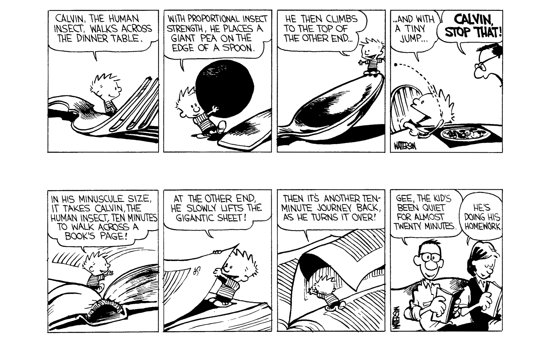 Read online Calvin and Hobbes comic -  Issue #1 - 106