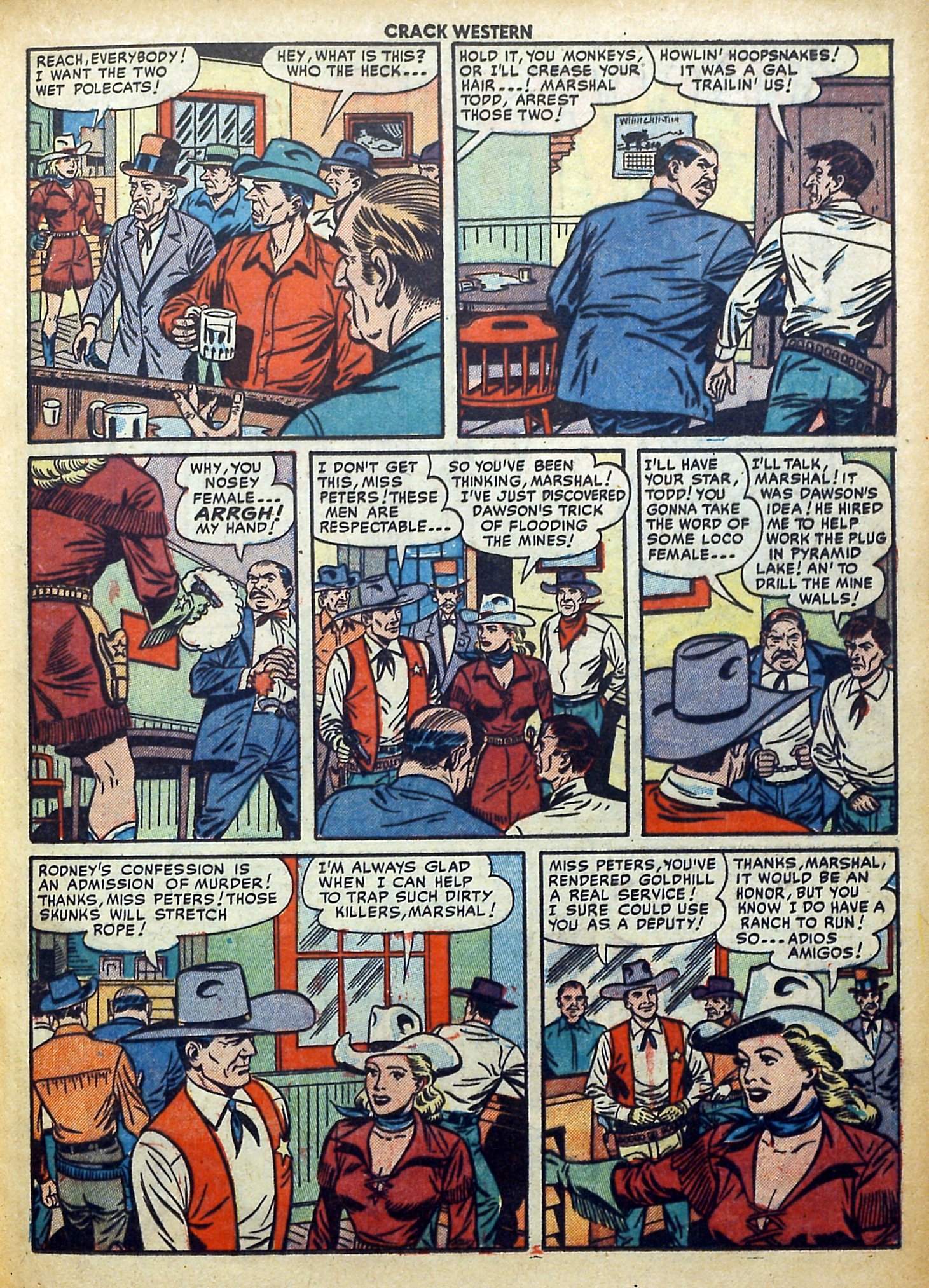 Read online Crack Western comic -  Issue #75 - 17