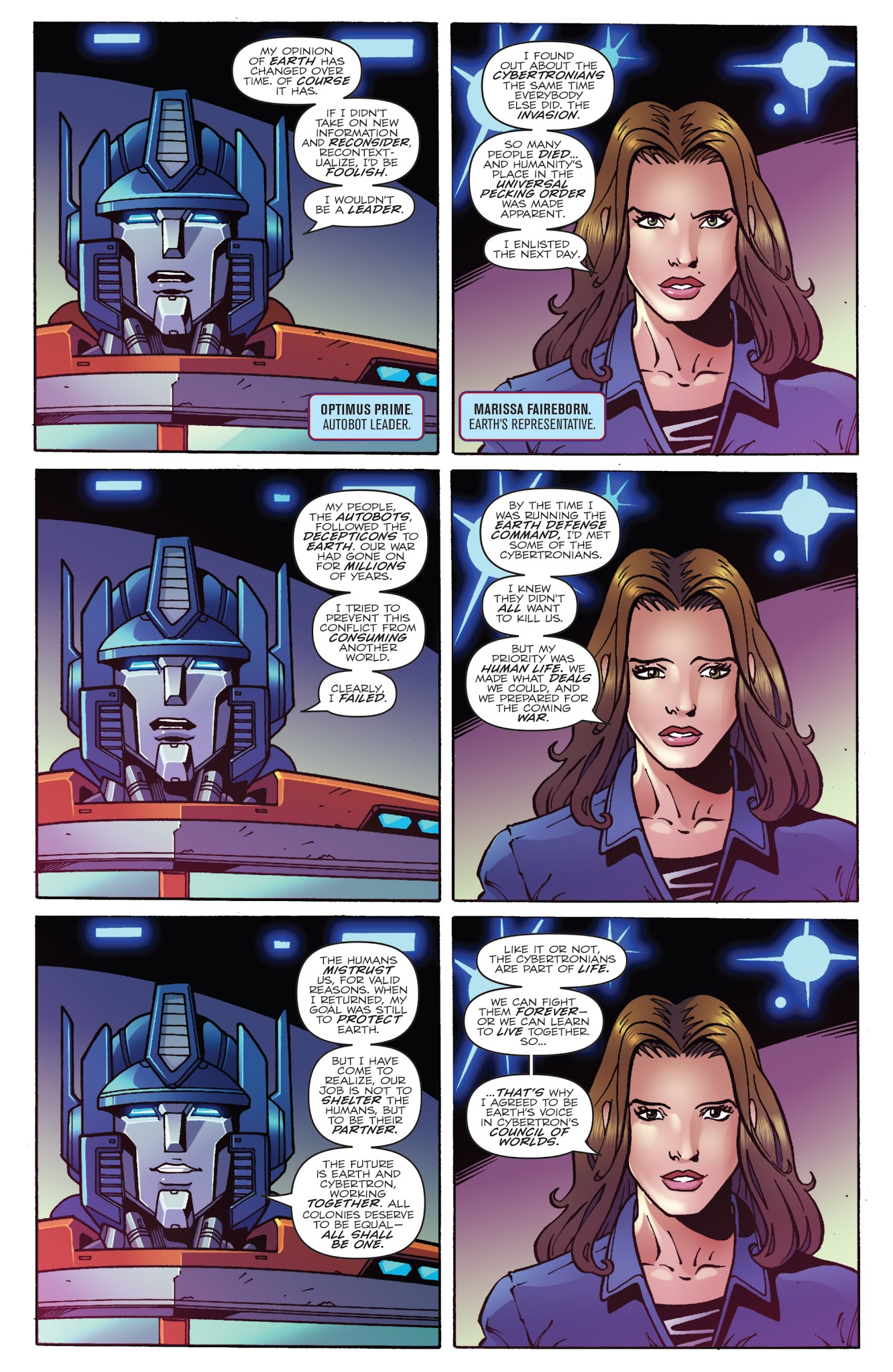 Read online Optimus Prime comic -  Issue # _Annual 1 - 47