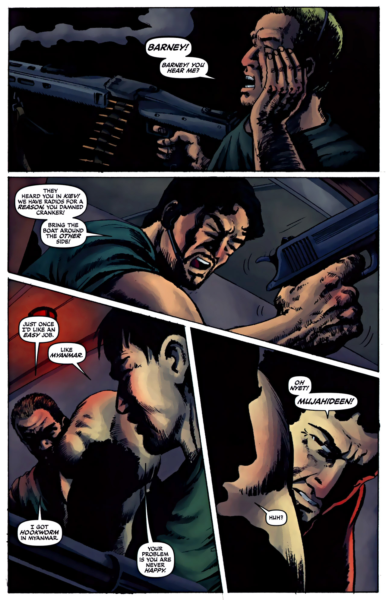 Read online The Expendables comic -  Issue #4 - 13