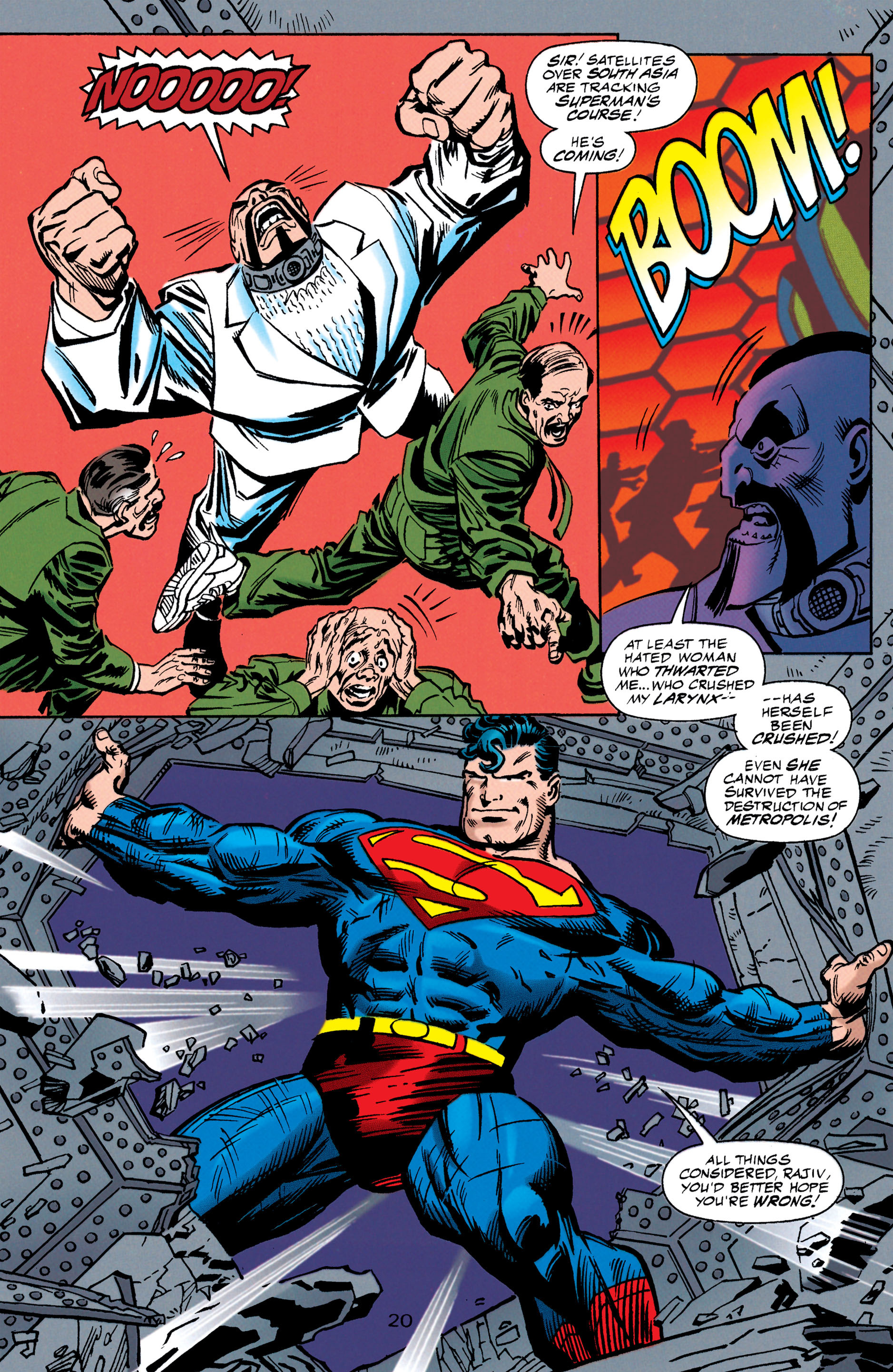 Read online Superman: The Man of Steel (1991) comic -  Issue #66 - 20