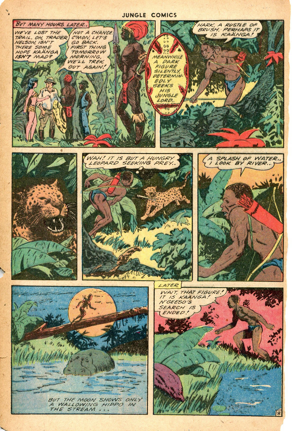 Read online Jungle Comics comic -  Issue #55 - 11