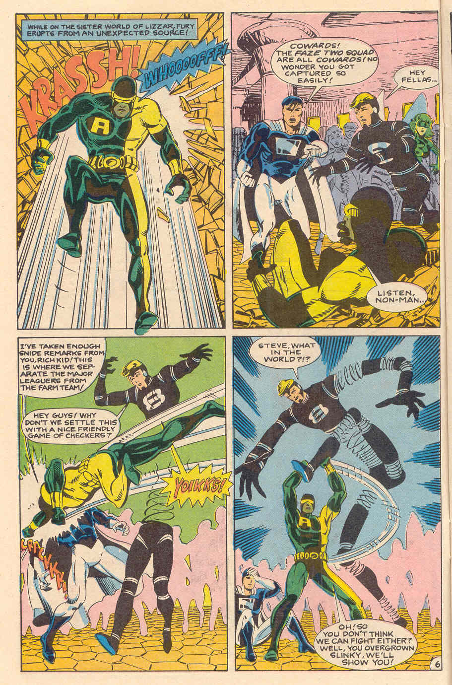 Read online Faze One Fazers comic -  Issue #4 - 8