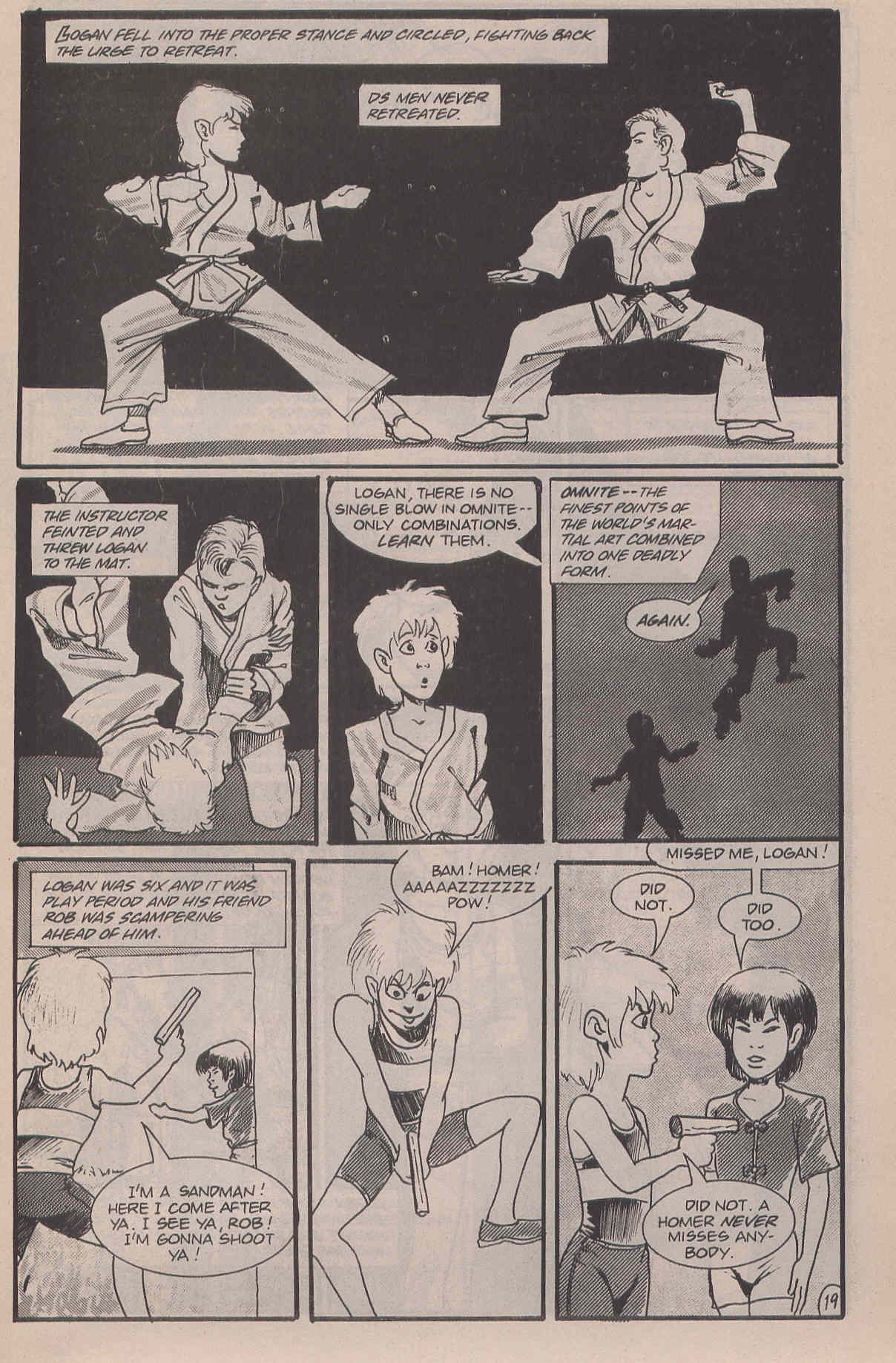 Read online Logan's Run (1990) comic -  Issue #5 - 21