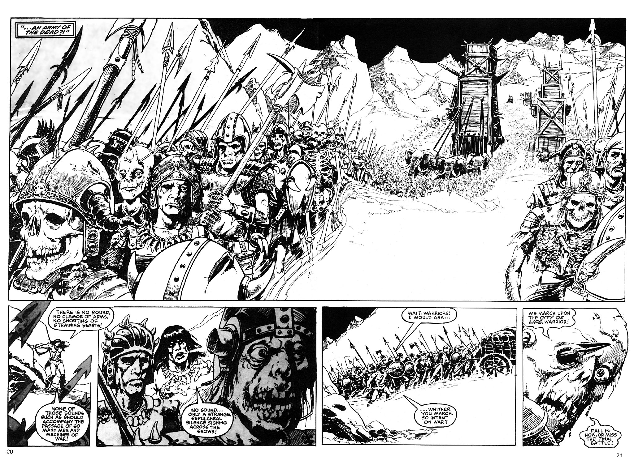 Read online The Savage Sword Of Conan comic -  Issue #110 - 21