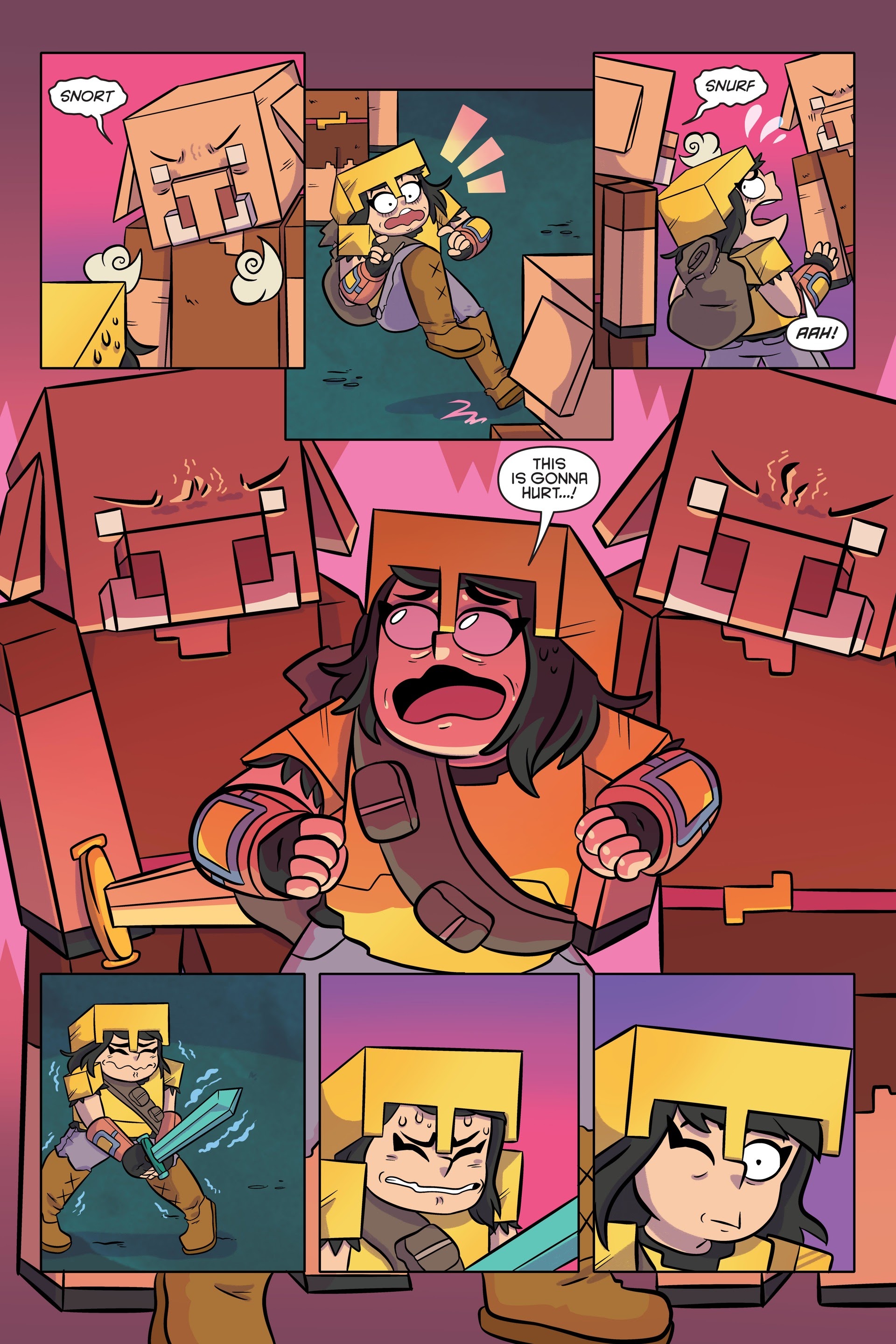 Read online Minecraft comic -  Issue # TPB 3 - 68