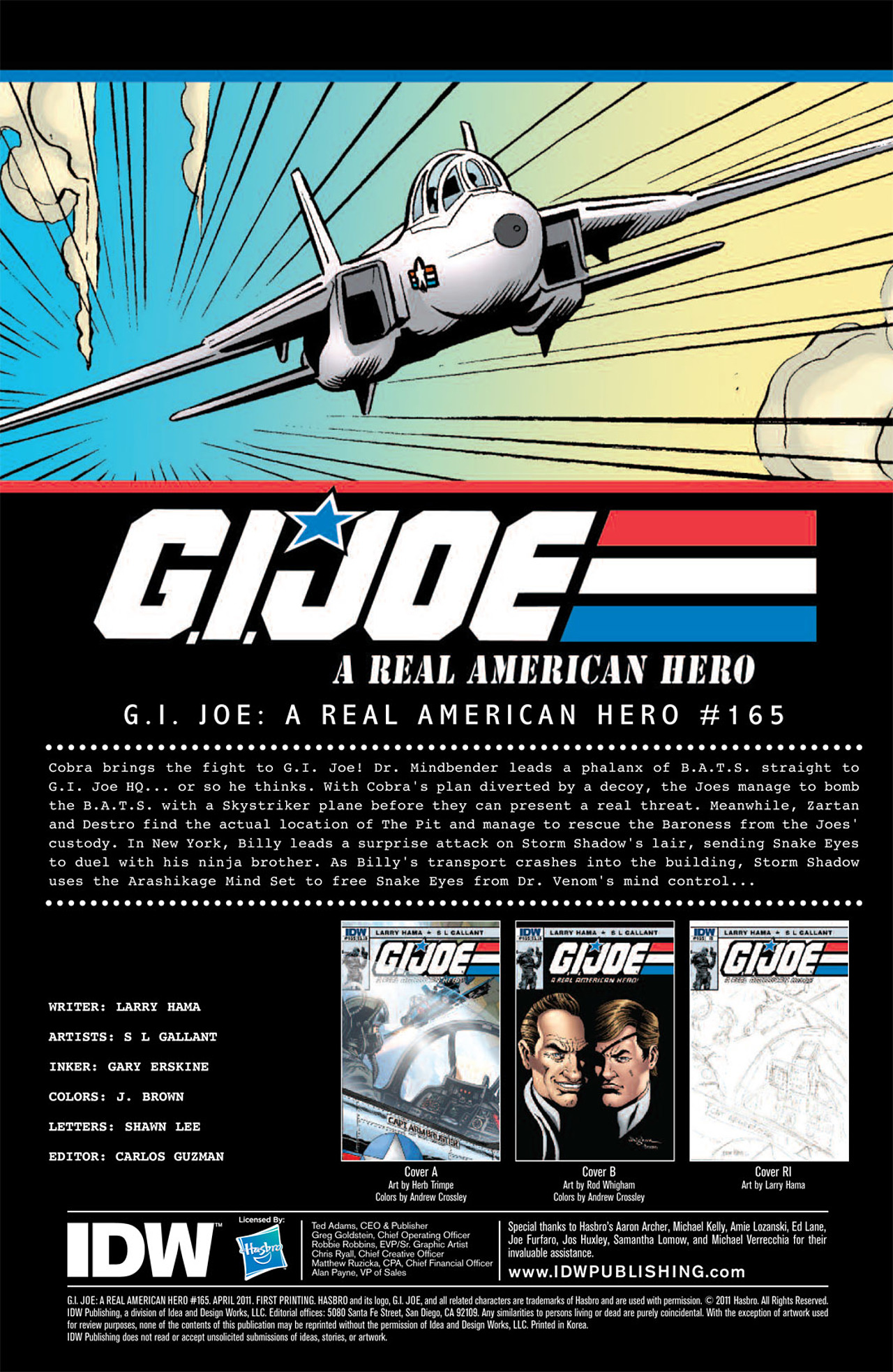 Read online G.I. Joe: A Real American Hero comic -  Issue #165 - 4