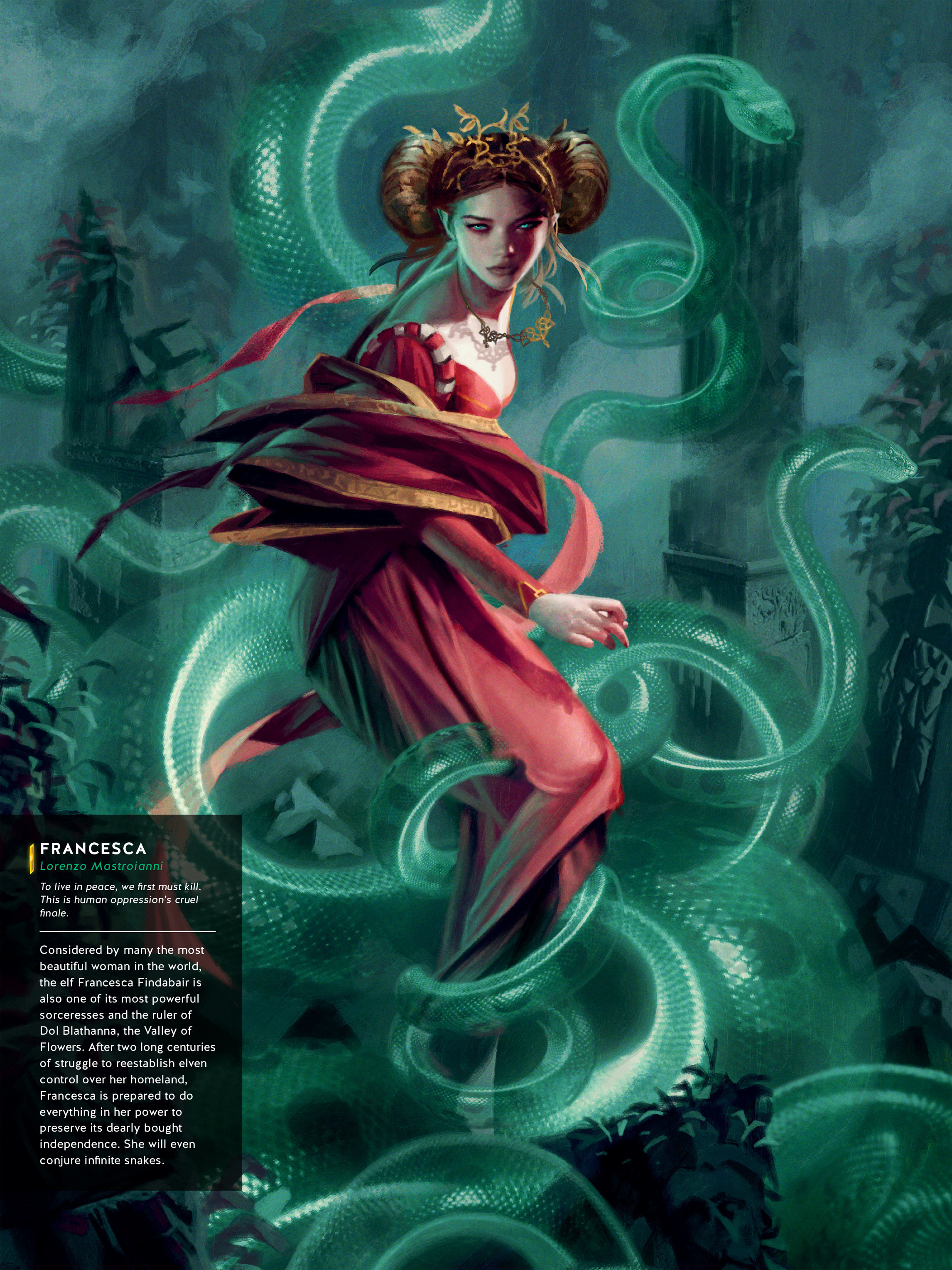 Read online Gwent: Art of the Witcher Card Game comic -  Issue # TPB (Part 2) - 1