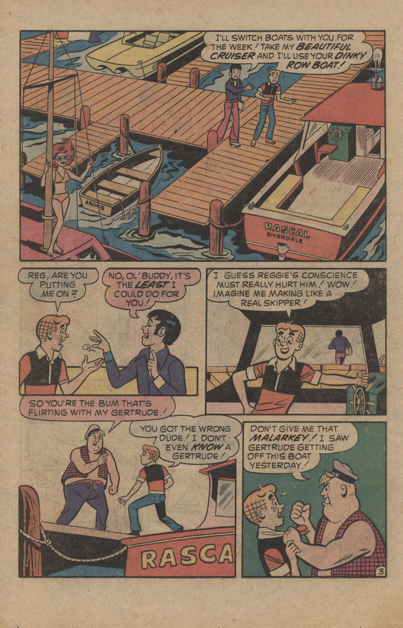 Read online Reggie and Me (1966) comic -  Issue #81 - 22