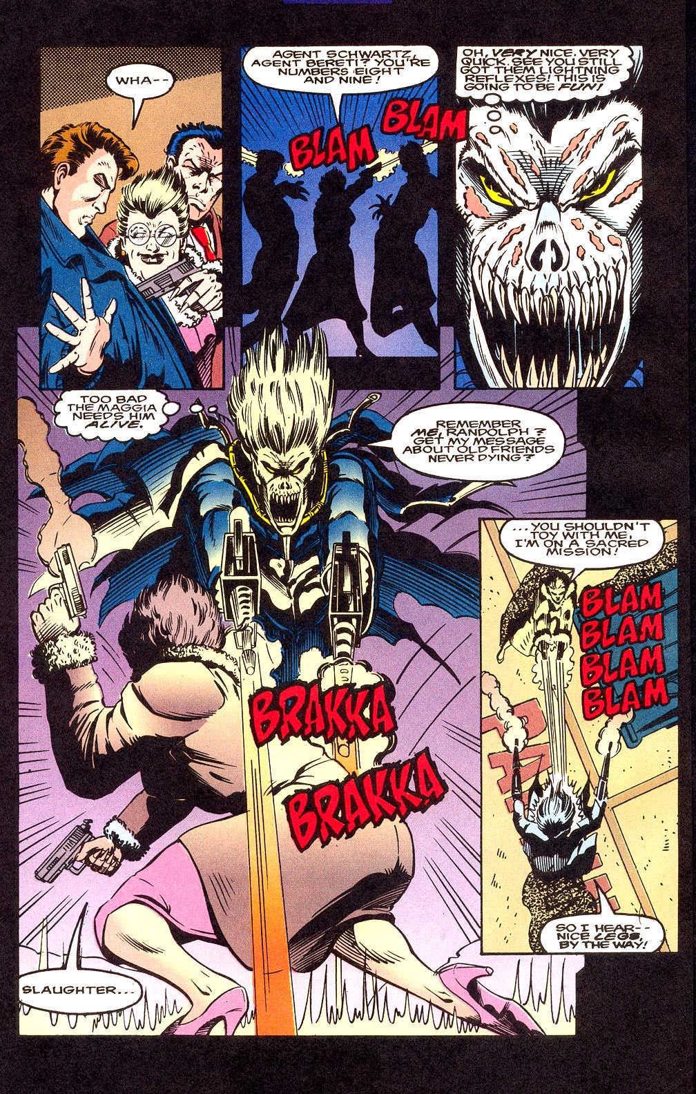 Read online Morbius: The Living Vampire (1992) comic -  Issue #22 - 5