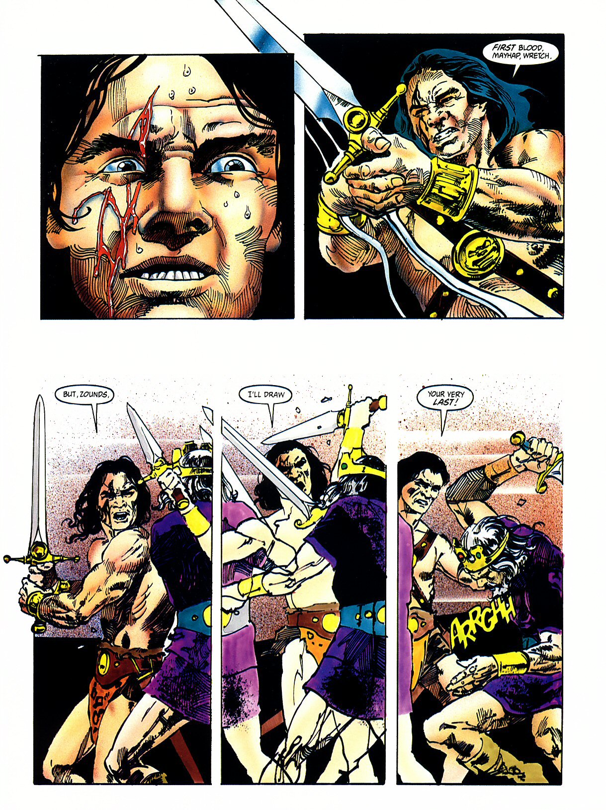 Read online Marvel Graphic Novel comic -  Issue #47 - Kull - The Vale Of Shadow - 39