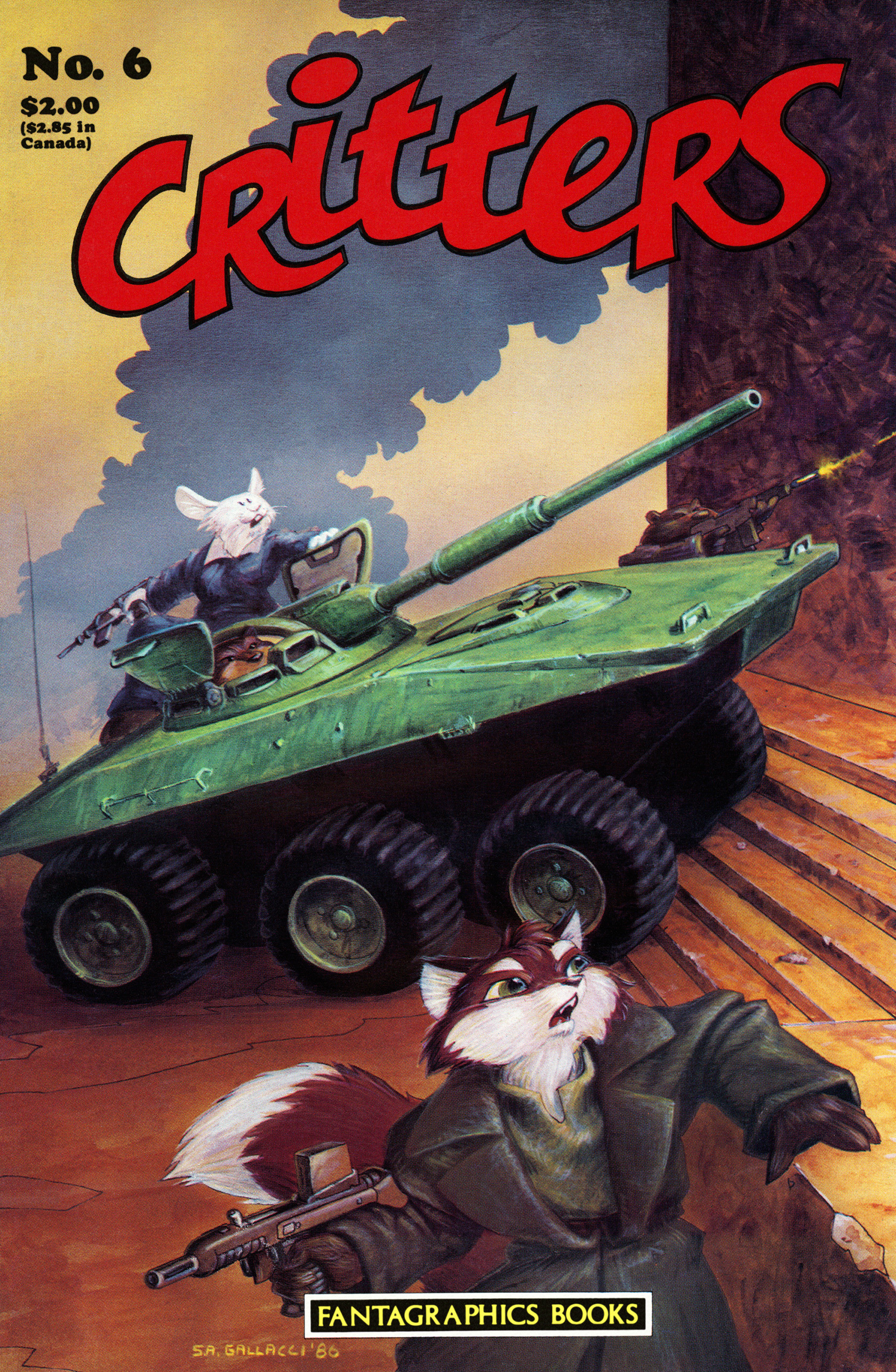 Read online Critters comic -  Issue #6 - 1