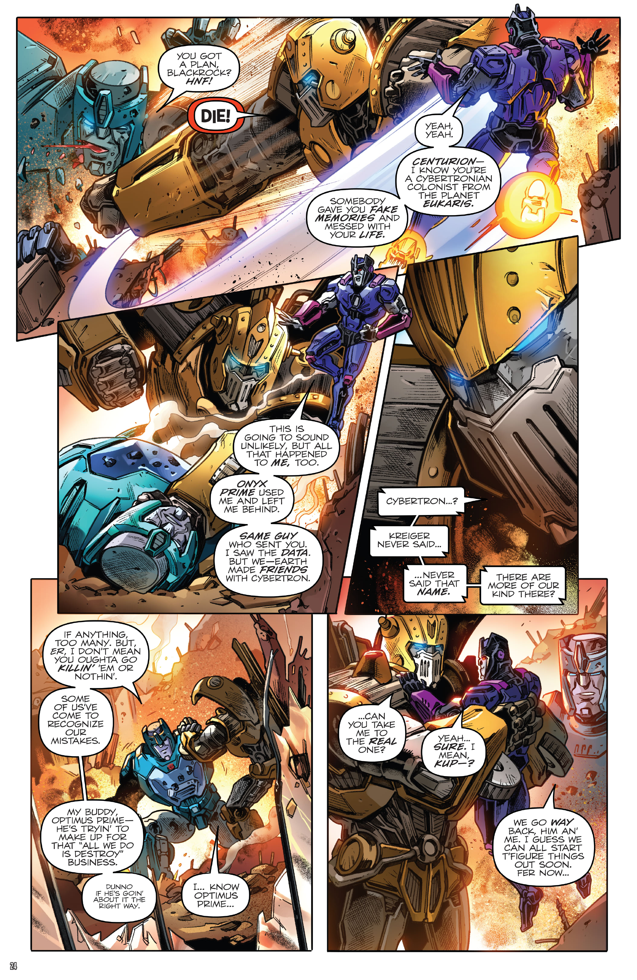 Read online Transformers: The IDW Collection Phase Three comic -  Issue # TPB 3 (Part 1) - 25