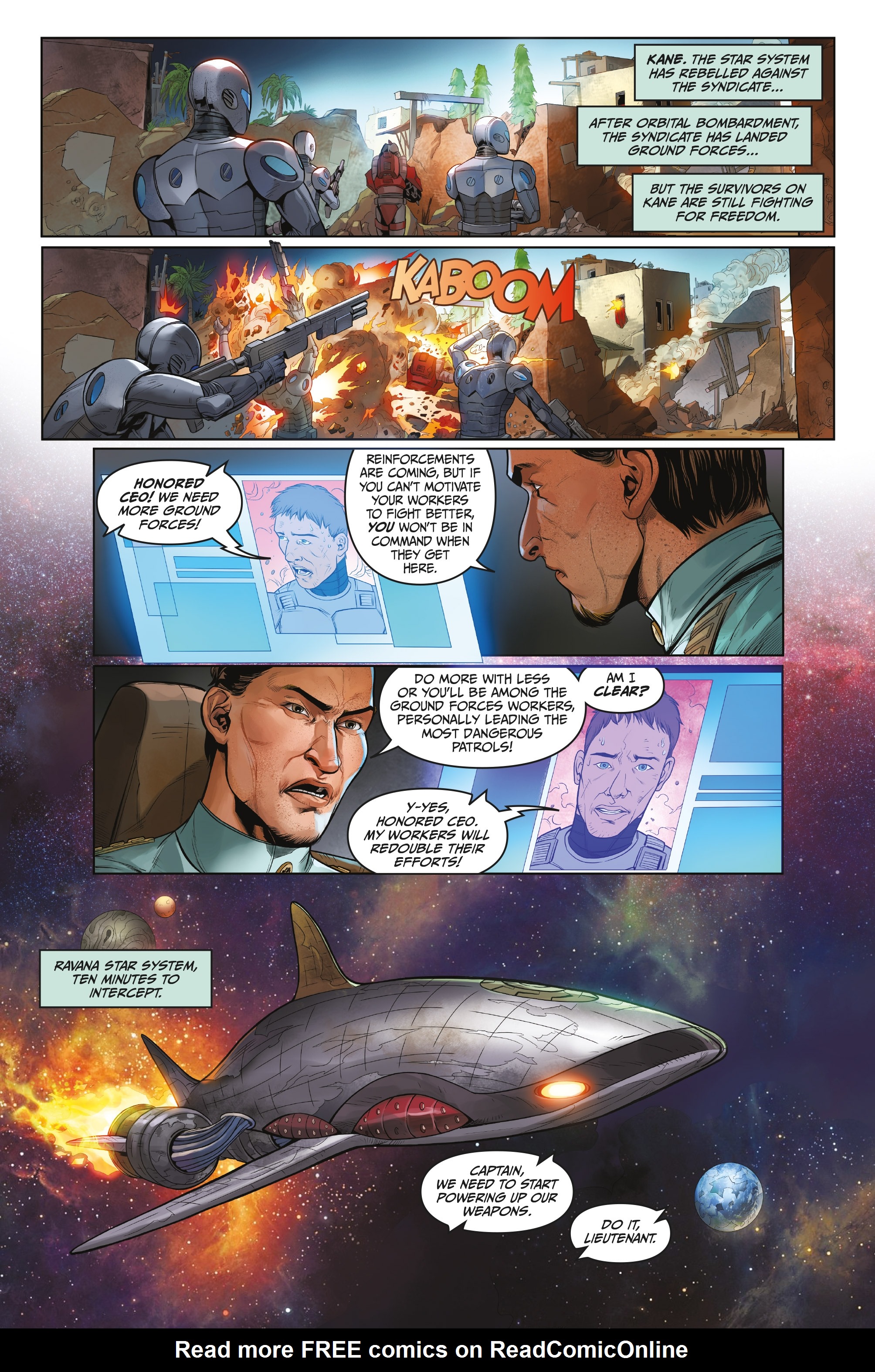 Read online Lost Fleet comic -  Issue #5 - 16