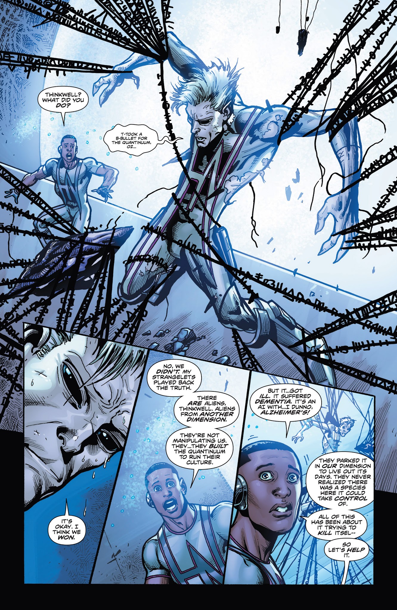 Read online The Hypernaturals comic -  Issue #11 - 23