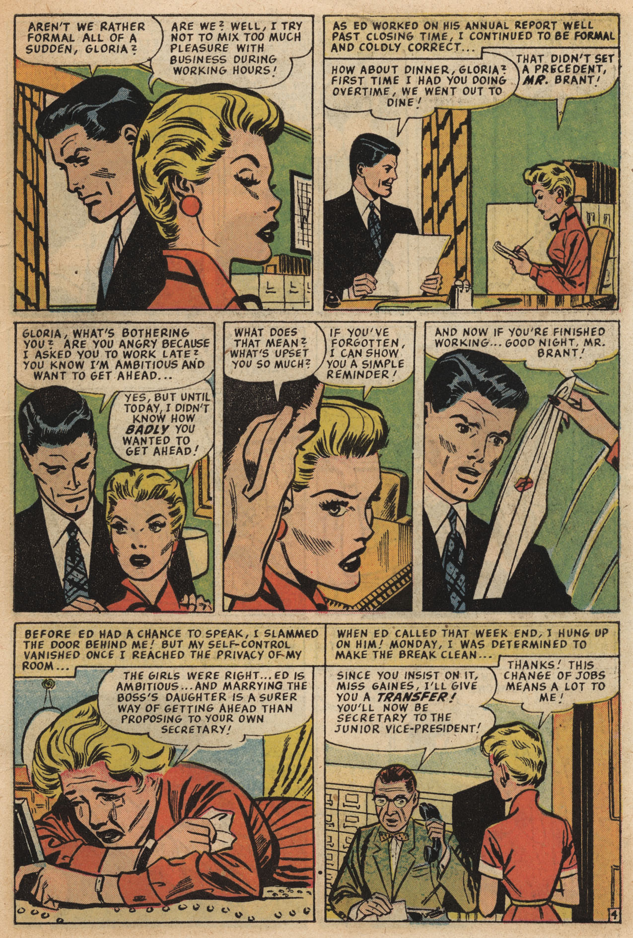 Read online Love Romances comic -  Issue #60 - 19