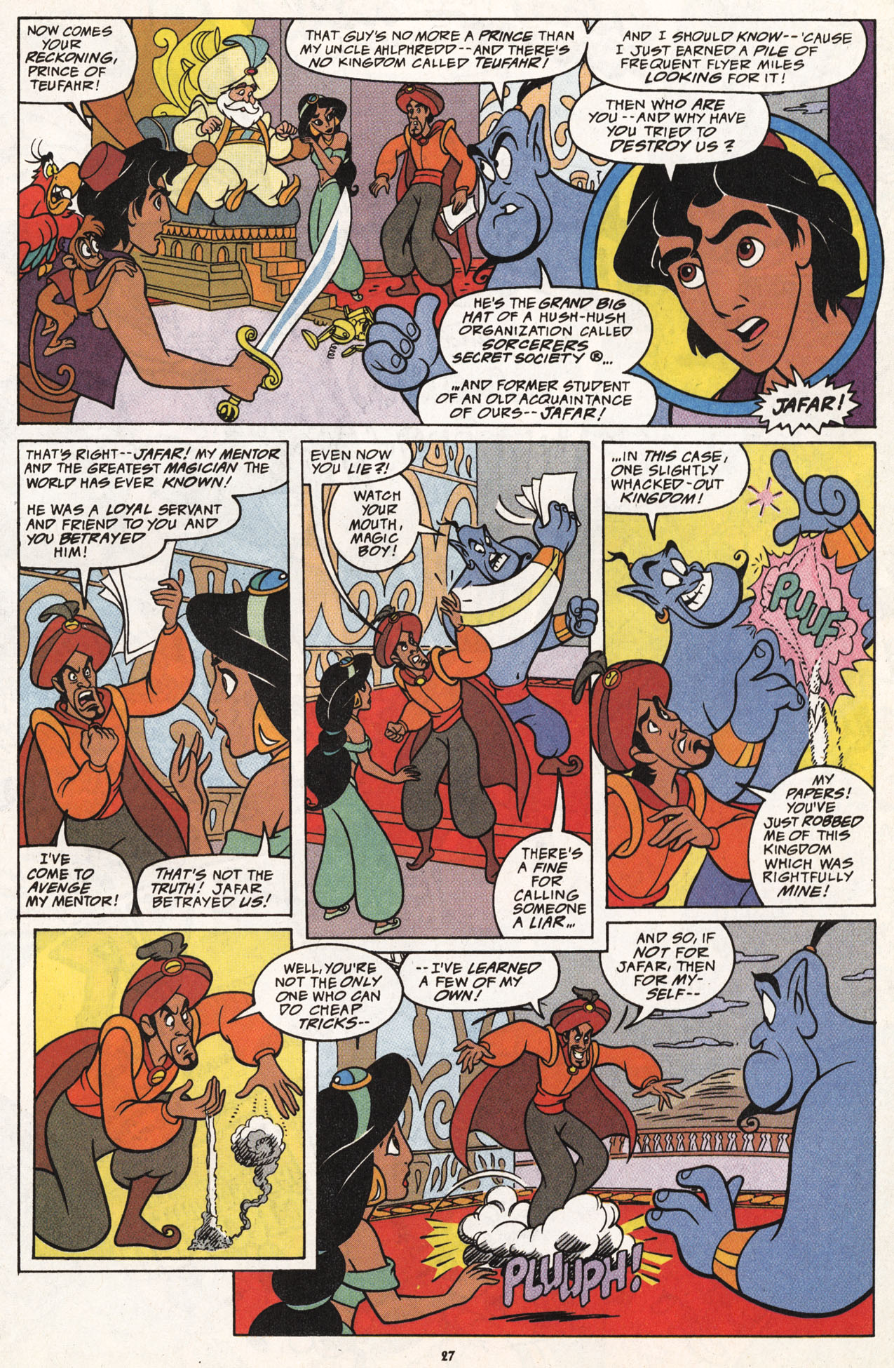 Read online Disney's Aladdin comic -  Issue #3 - 29