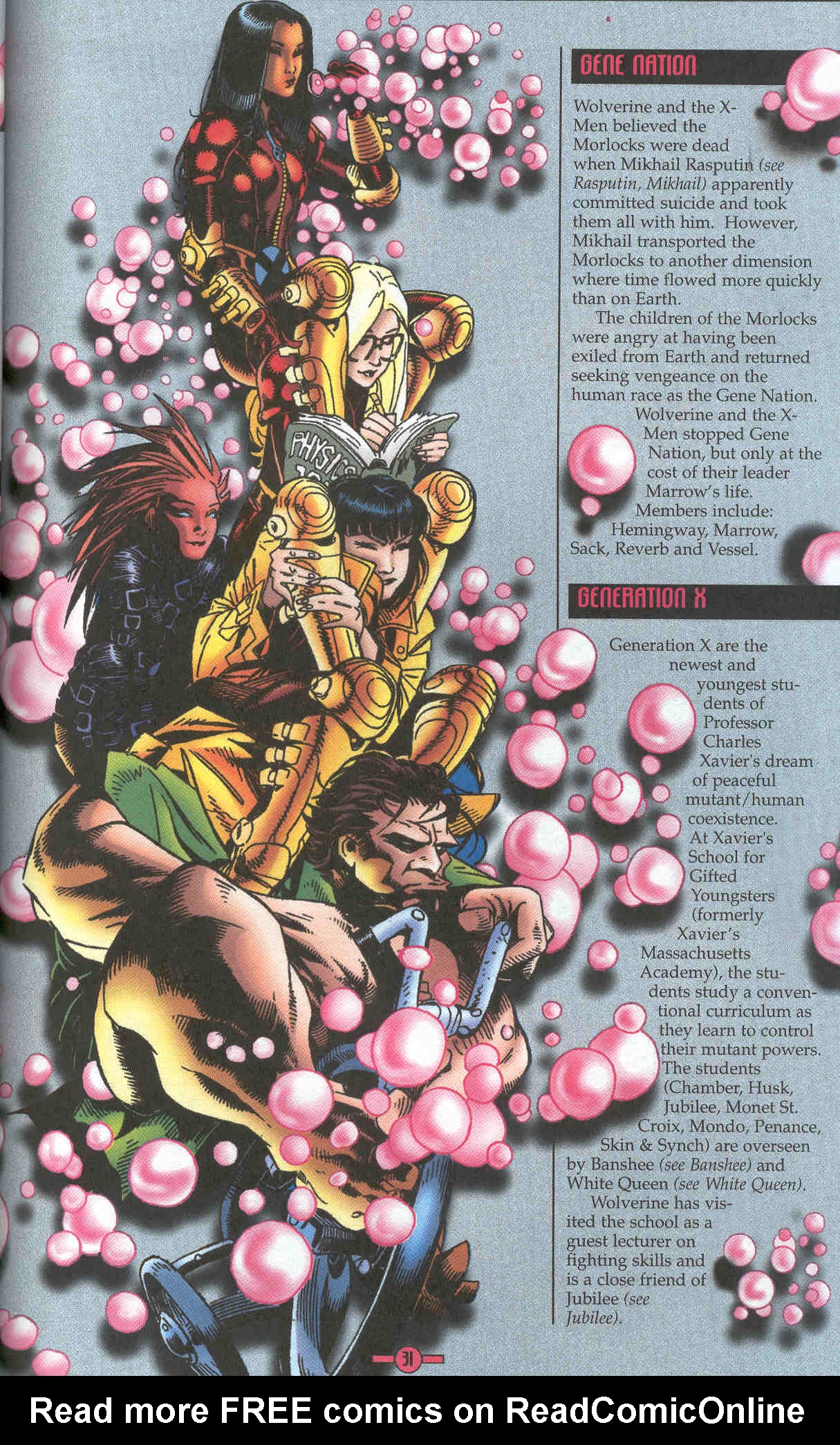 Read online Wolverine Encyclopedia comic -  Issue #1 - 35