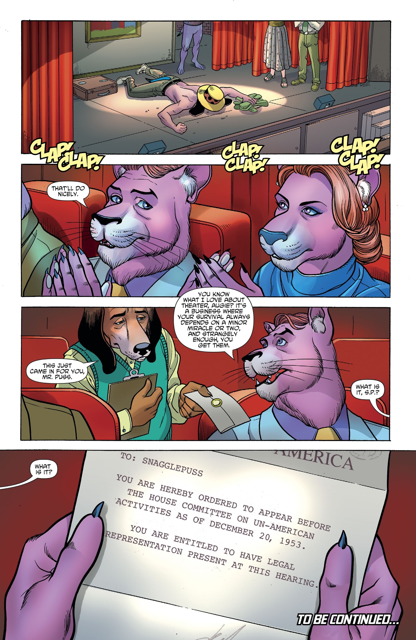 Read online Exit Stage Left: The Snagglepuss Chronicles comic -  Issue #2 - 25