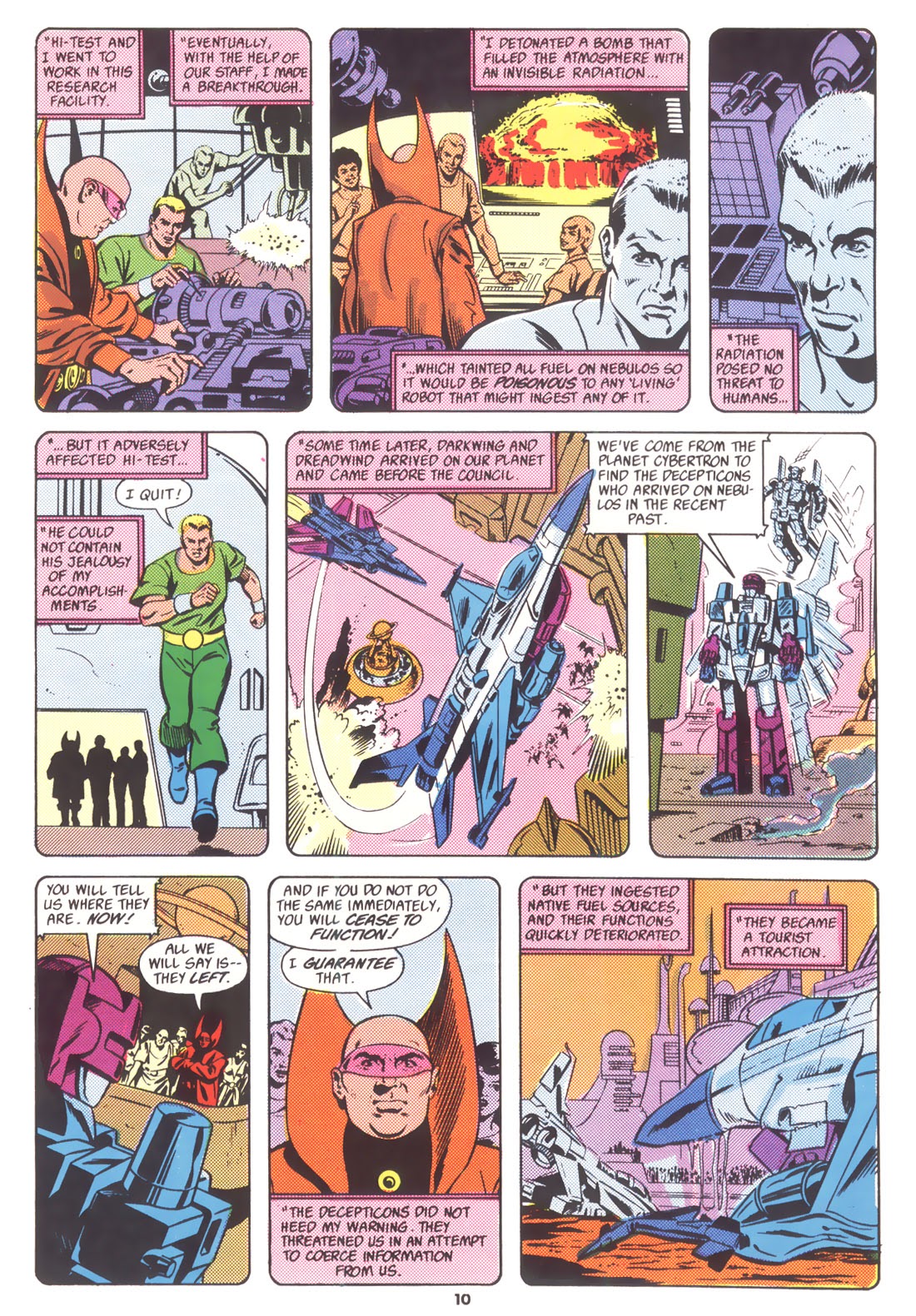Read online The Transformers (UK) comic -  Issue #176 - 9