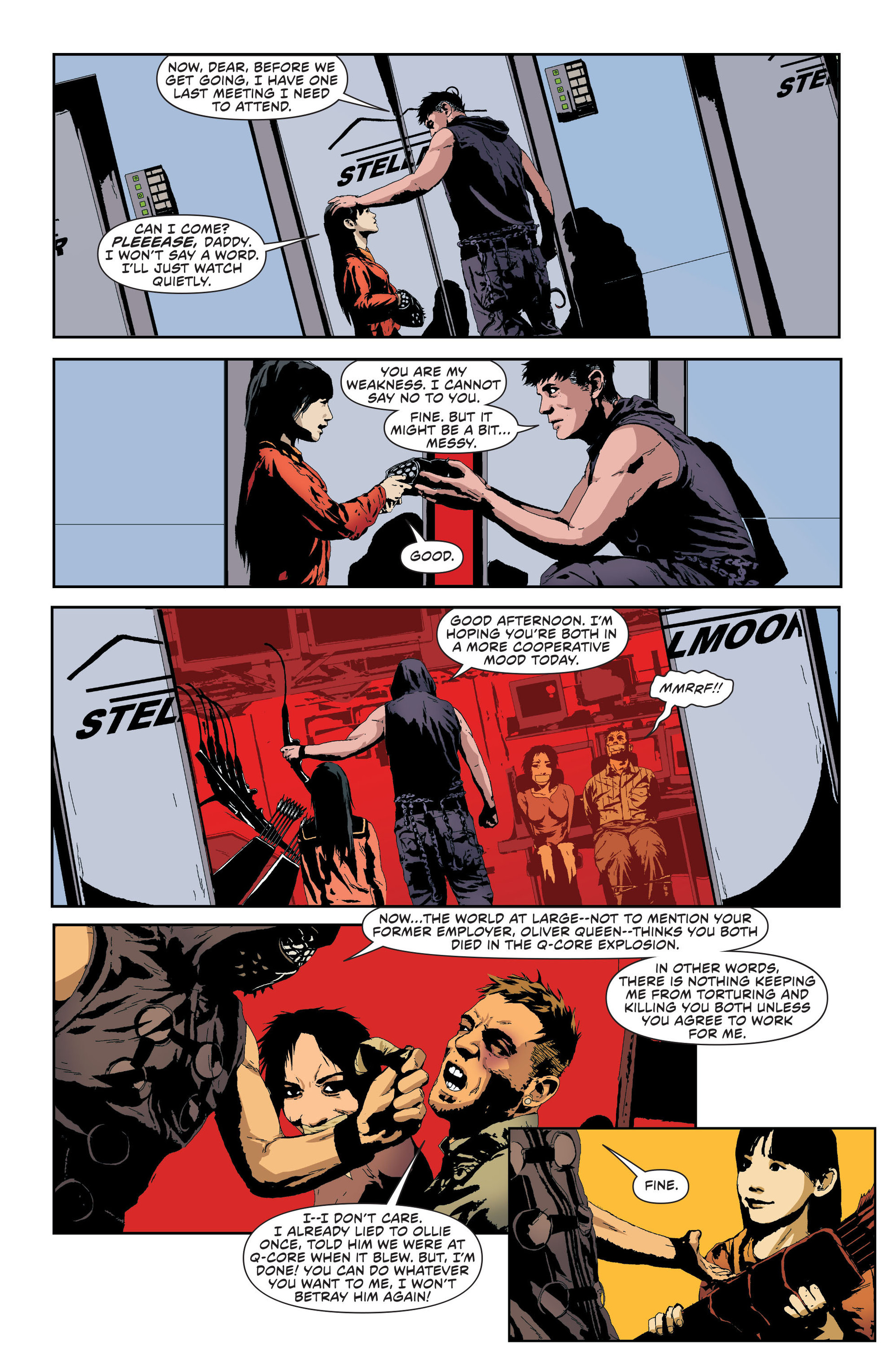 Read online Green Arrow (2011) comic -  Issue #18 - 10