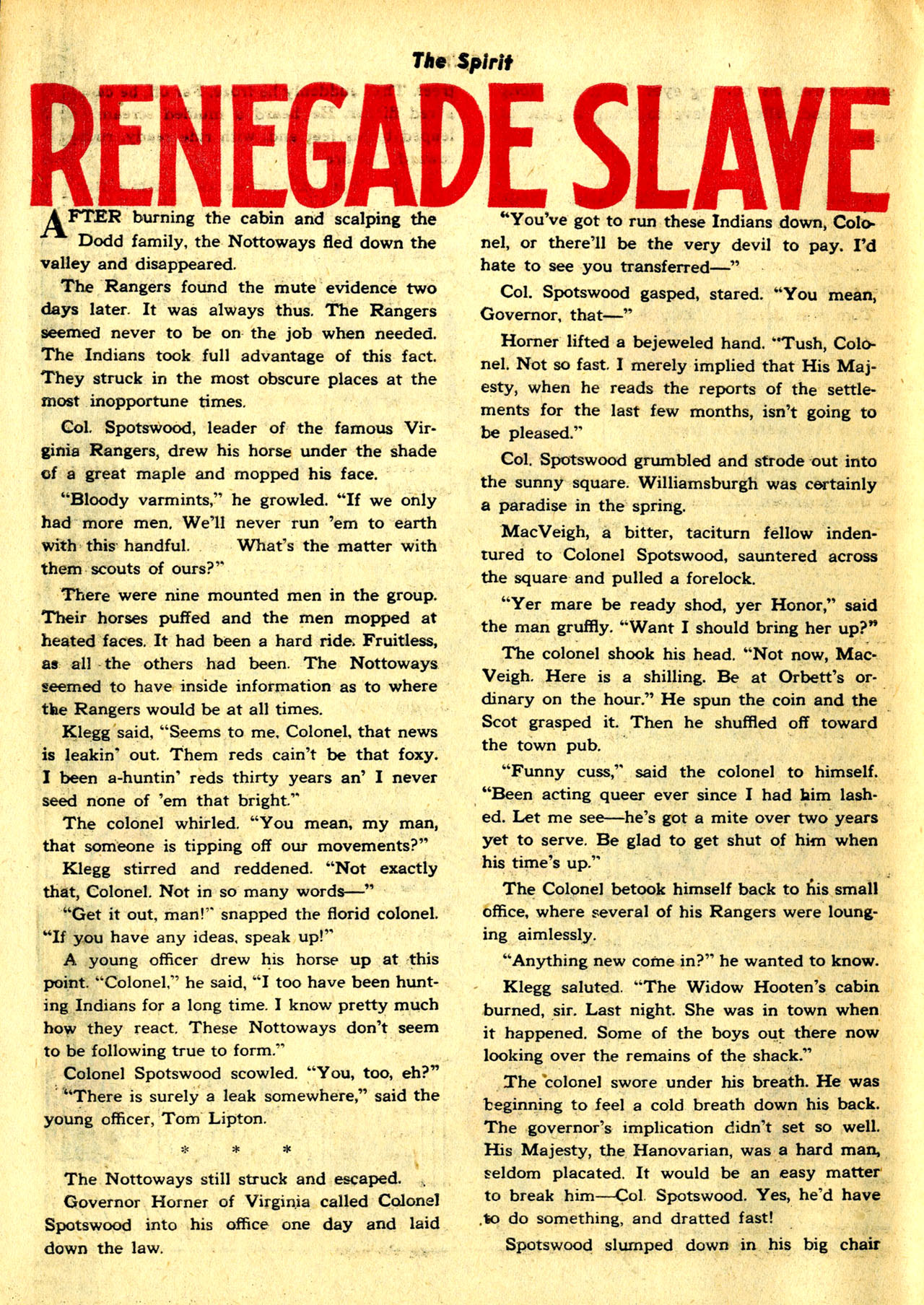 Read online The Spirit (1944) comic -  Issue #7 - 40