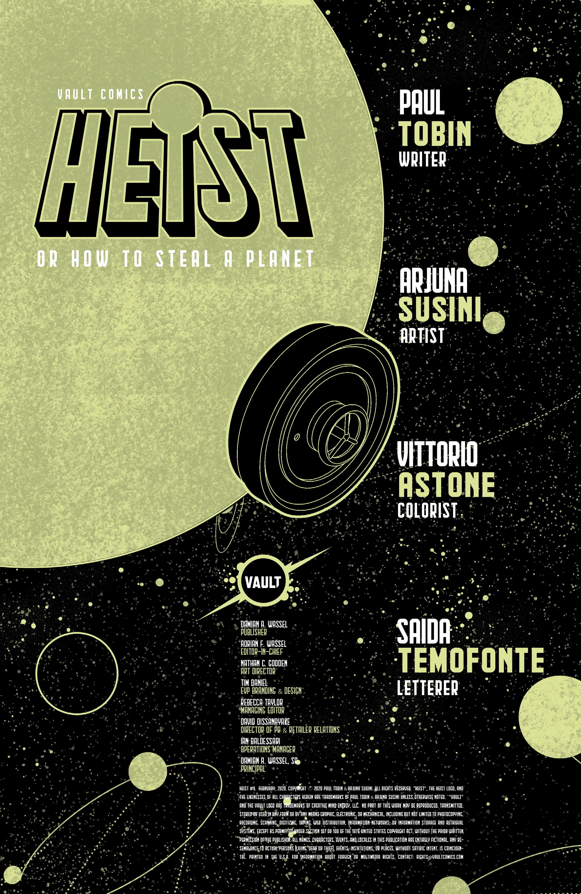 Read online Heist, Or How to Steal A Planet comic -  Issue #4 - 3