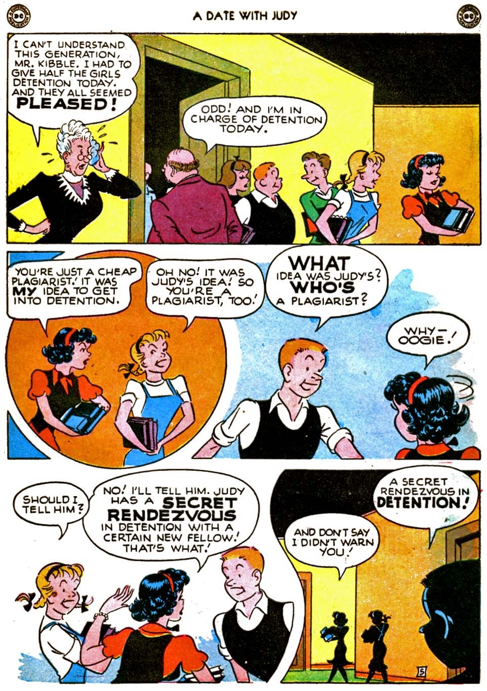Read online A Date with Judy comic -  Issue #1 - 8