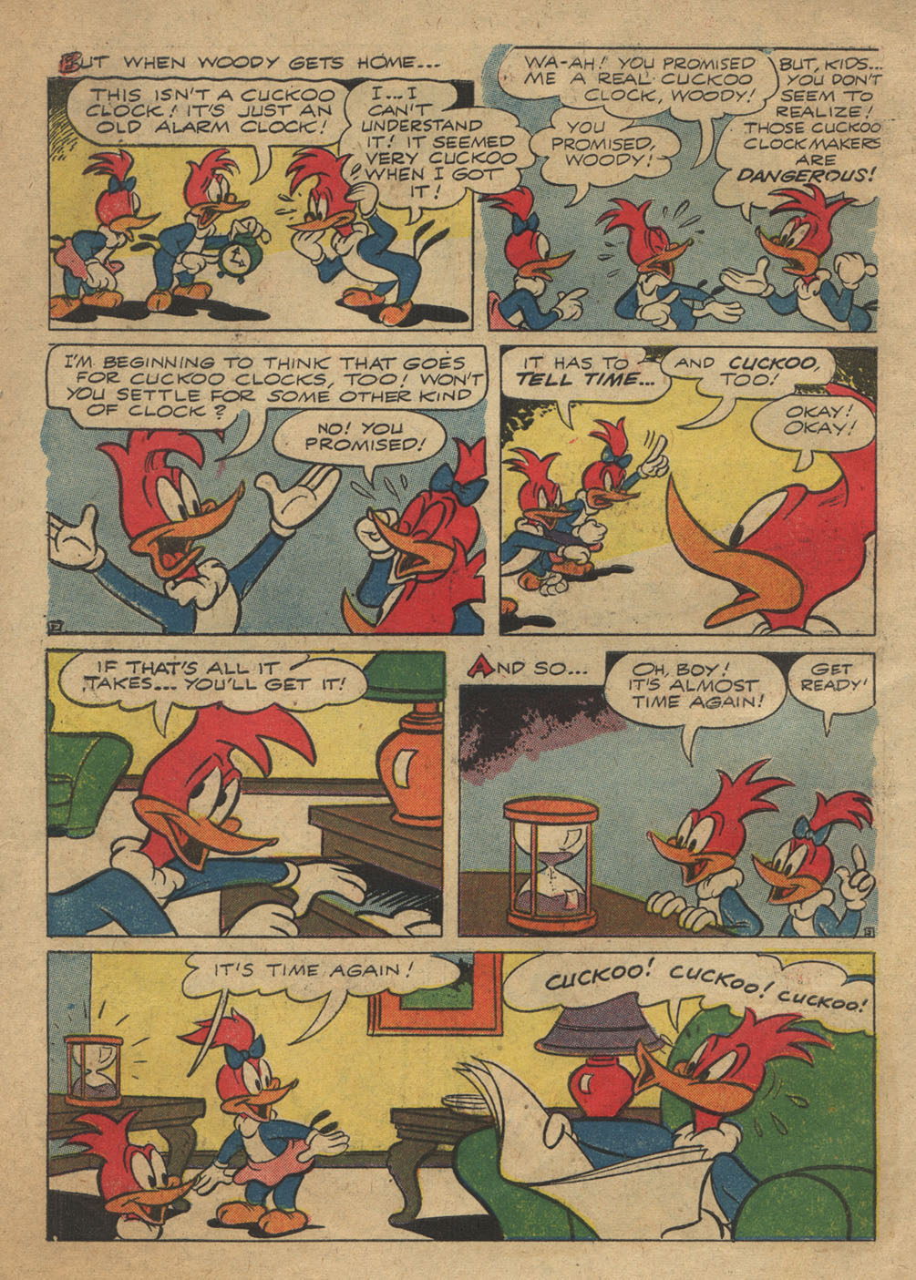 Read online Walter Lantz Woody Woodpecker (1952) comic -  Issue #25 - 34