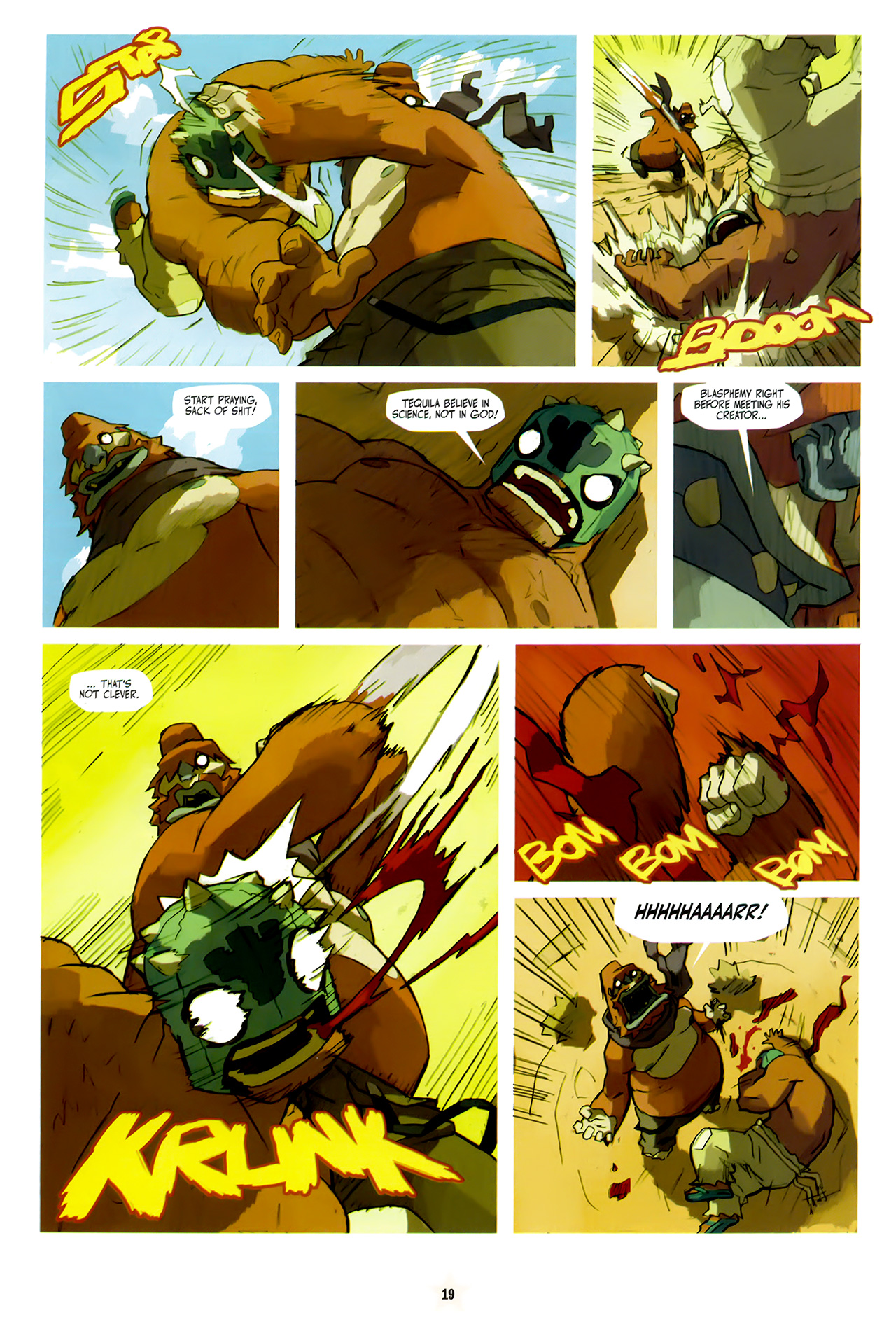 Read online Lucha Libre comic -  Issue #5 - 21