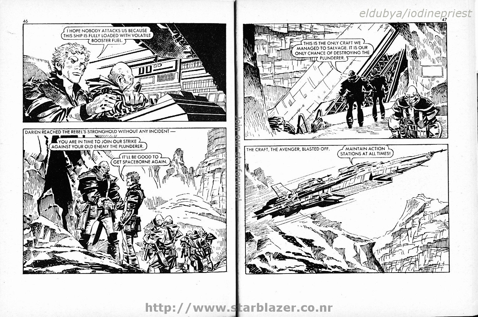 Read online Starblazer comic -  Issue #100 - 25