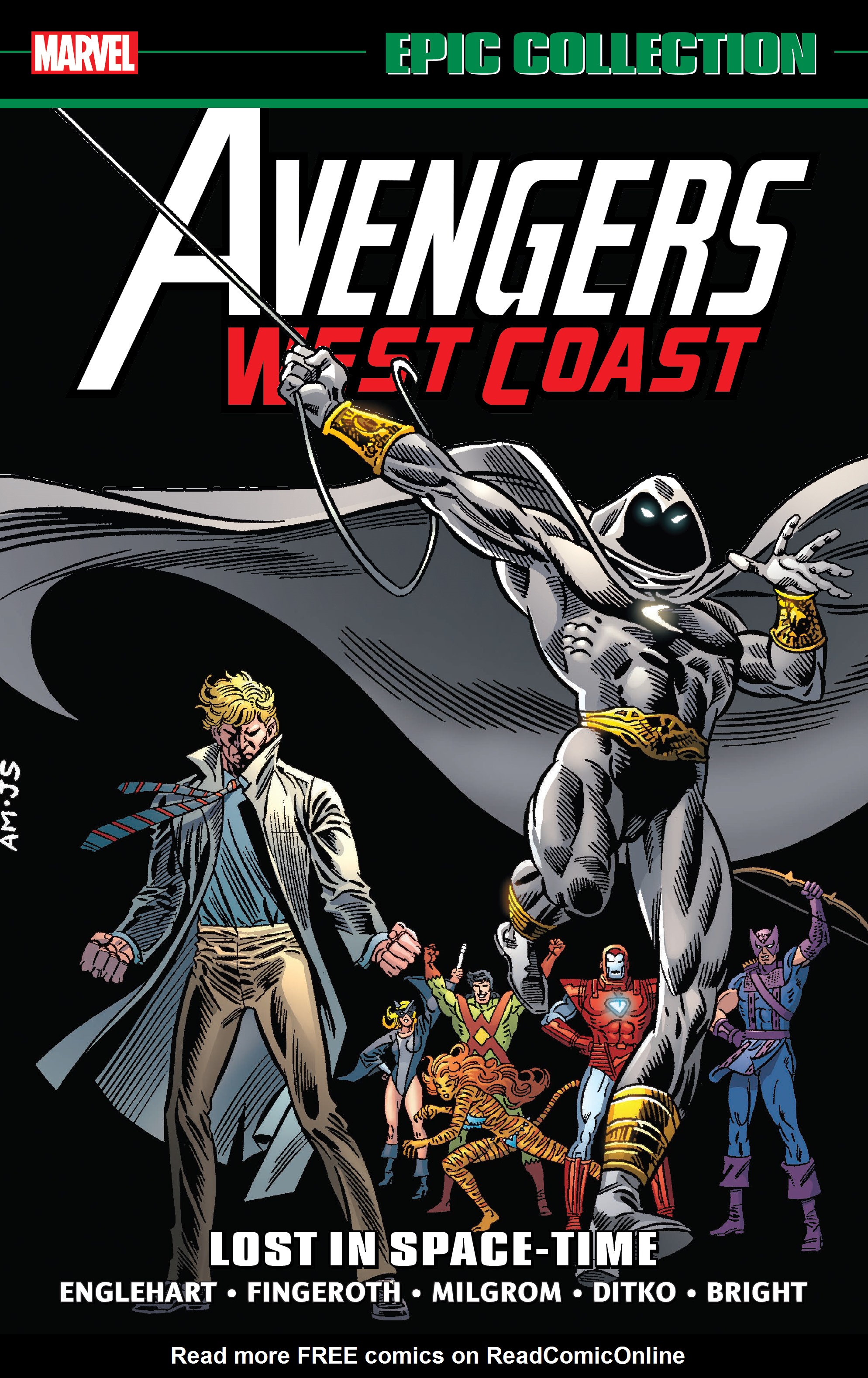 Read online Avengers West Coast Epic Collection: How The West Was Won comic -  Issue #Avengers West Coast Epic Collection Lost in Space-Time (Part 1) - 1