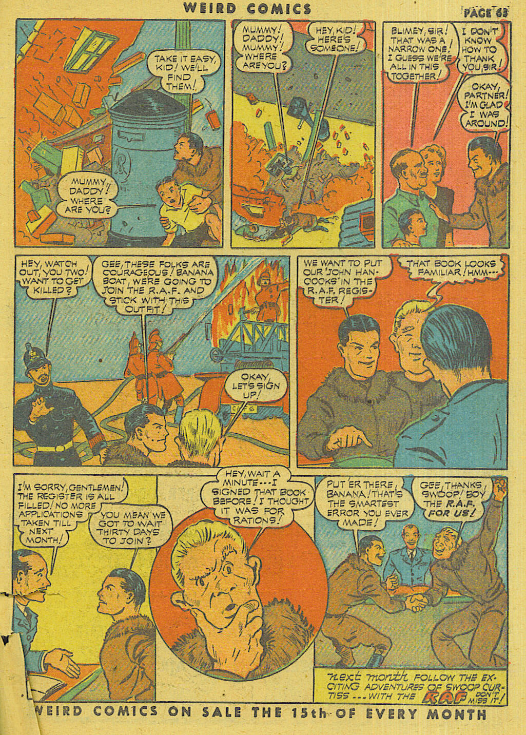 Read online Weird Comics comic -  Issue #17 - 62