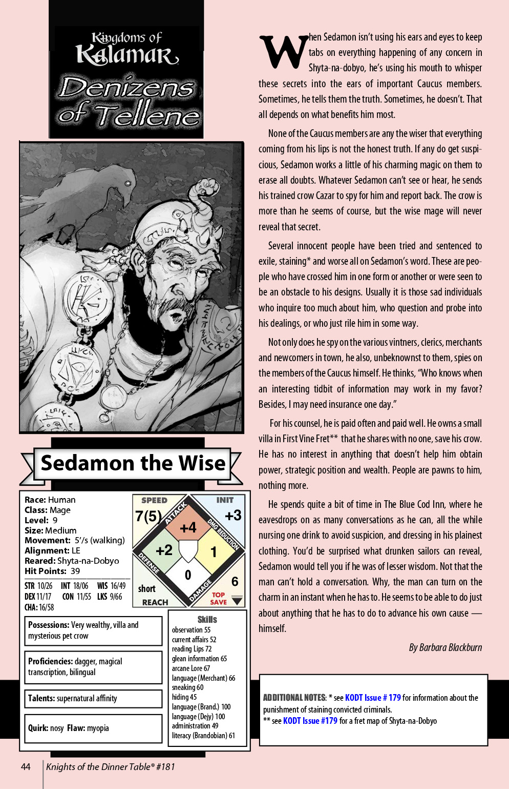 Read online Knights of the Dinner Table comic -  Issue #181 - 46