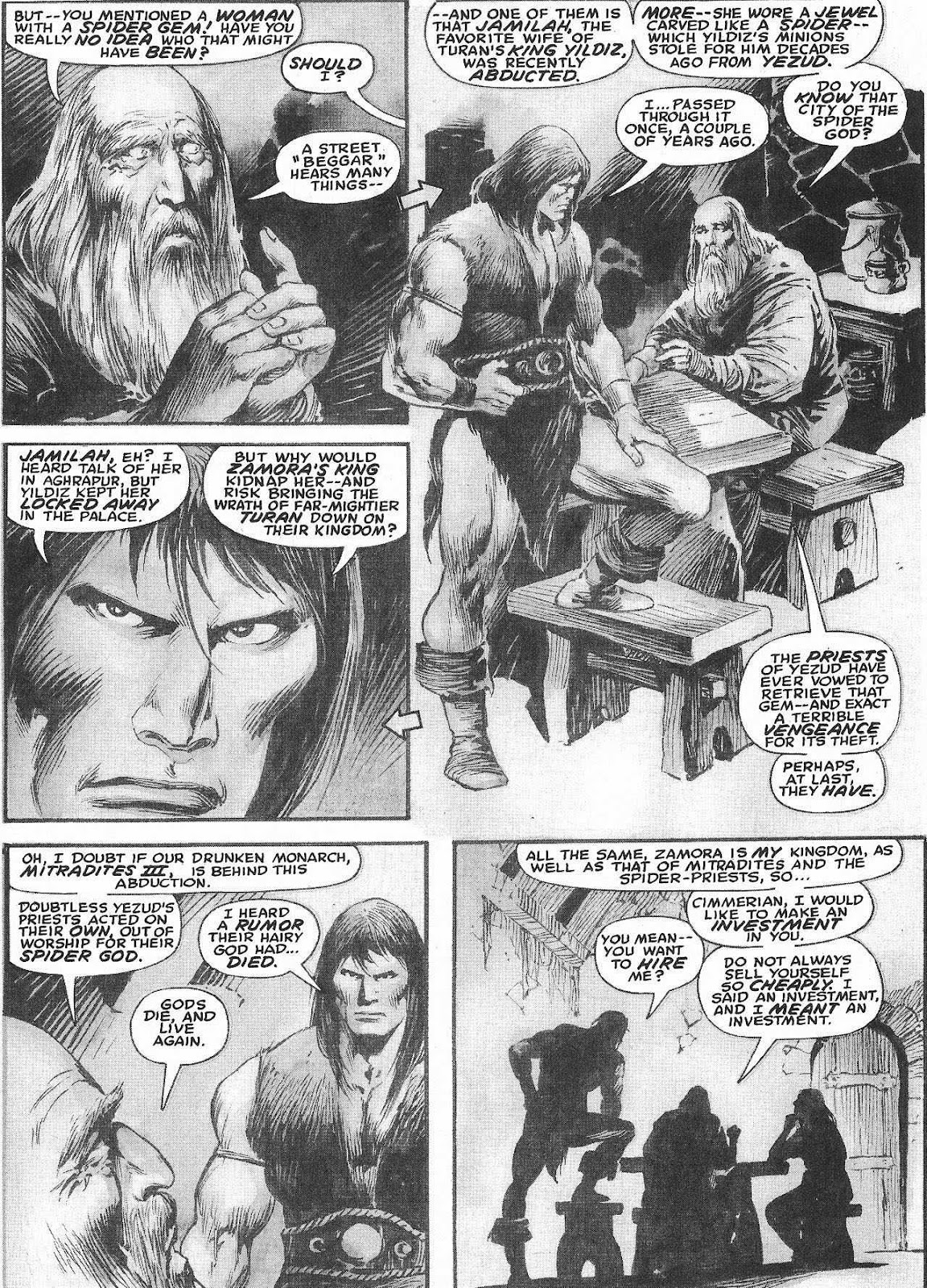 The Savage Sword Of Conan issue 207 - Page 33