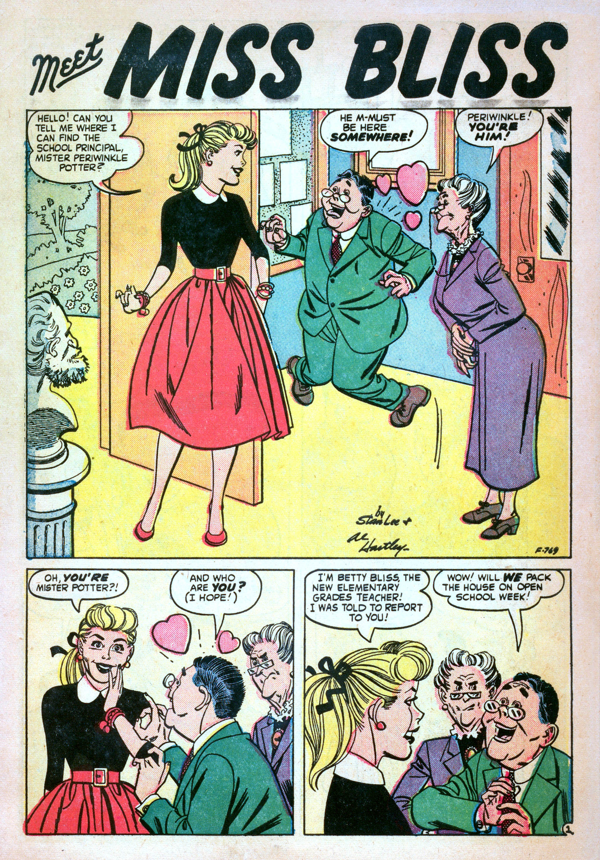 Read online Meet Miss Bliss comic -  Issue #1 - 3